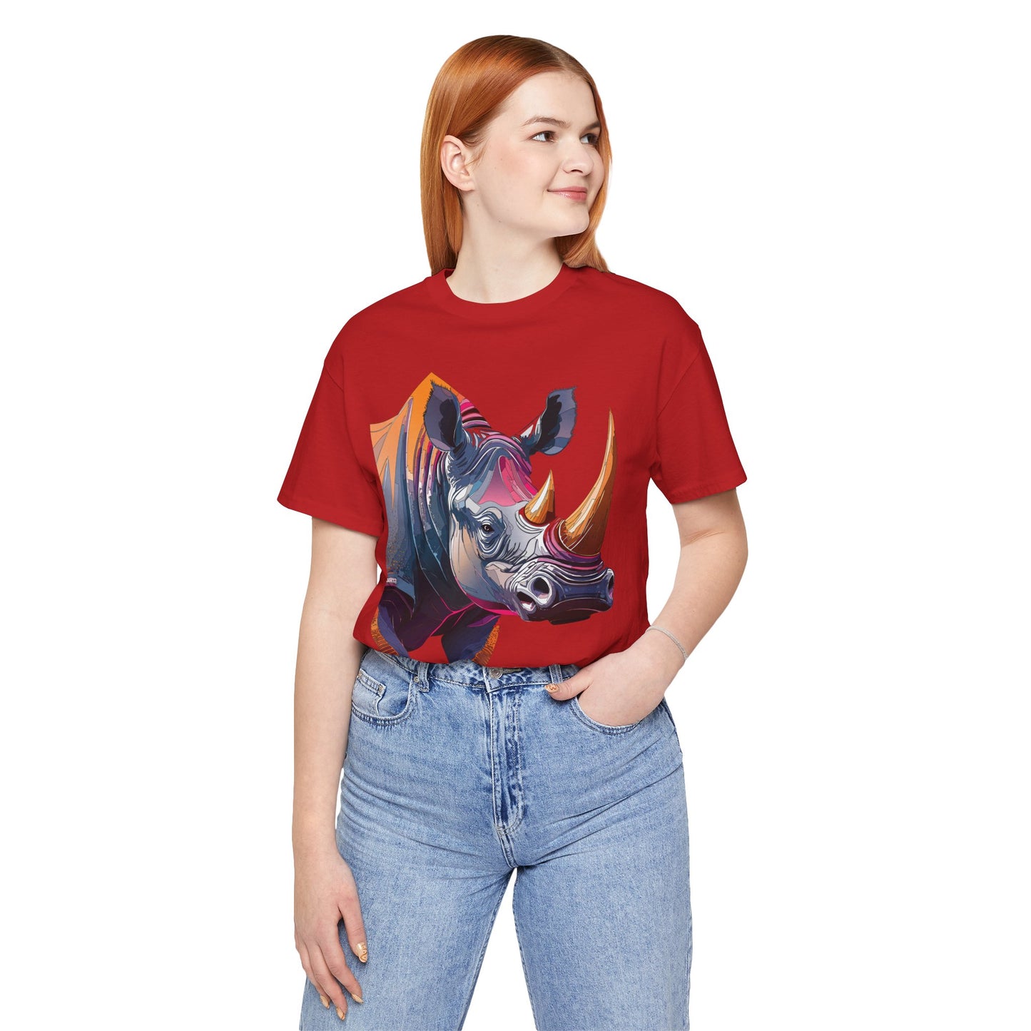 Unisex Animal Shirt, Tee Shirt with Animals, Art Design Tee Shirt, Wild Animals Shirt