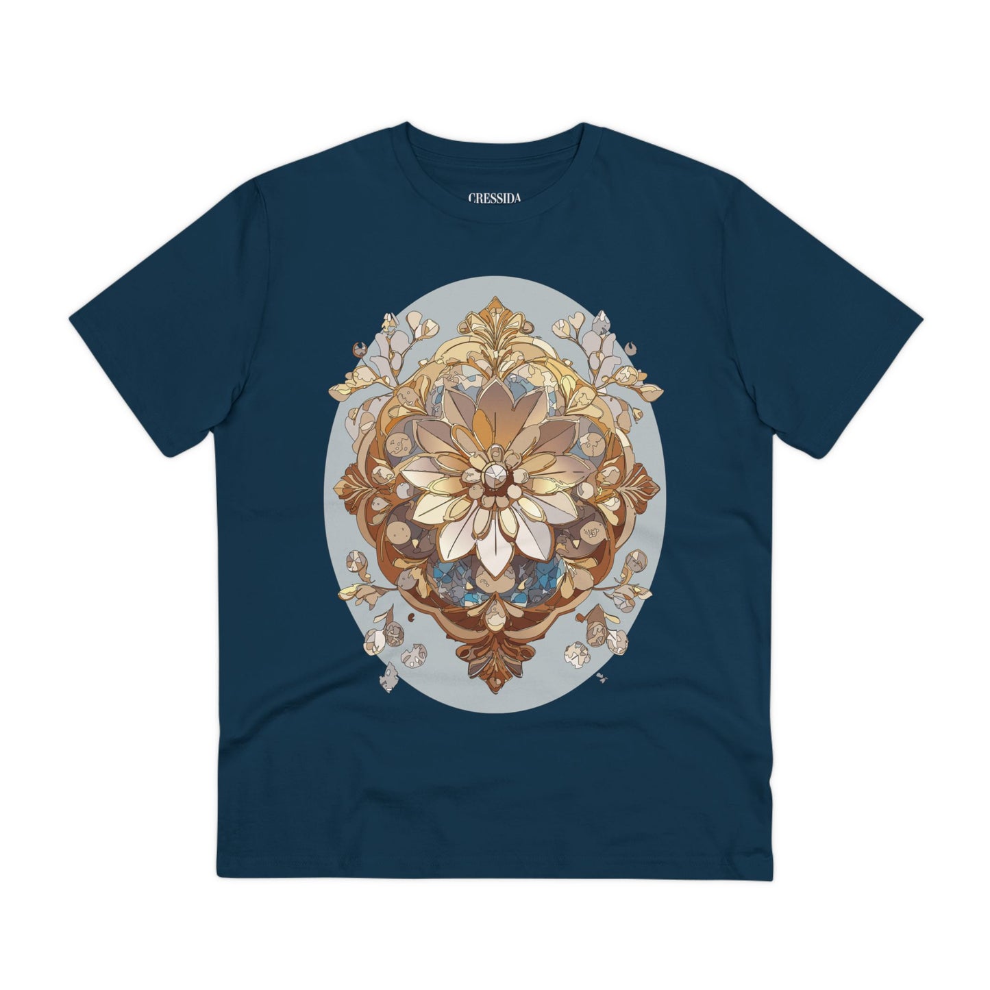 Organic T-shirt with Flower