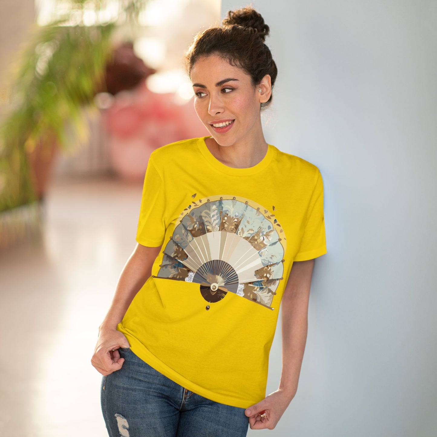 Organic T-shirt with Fan