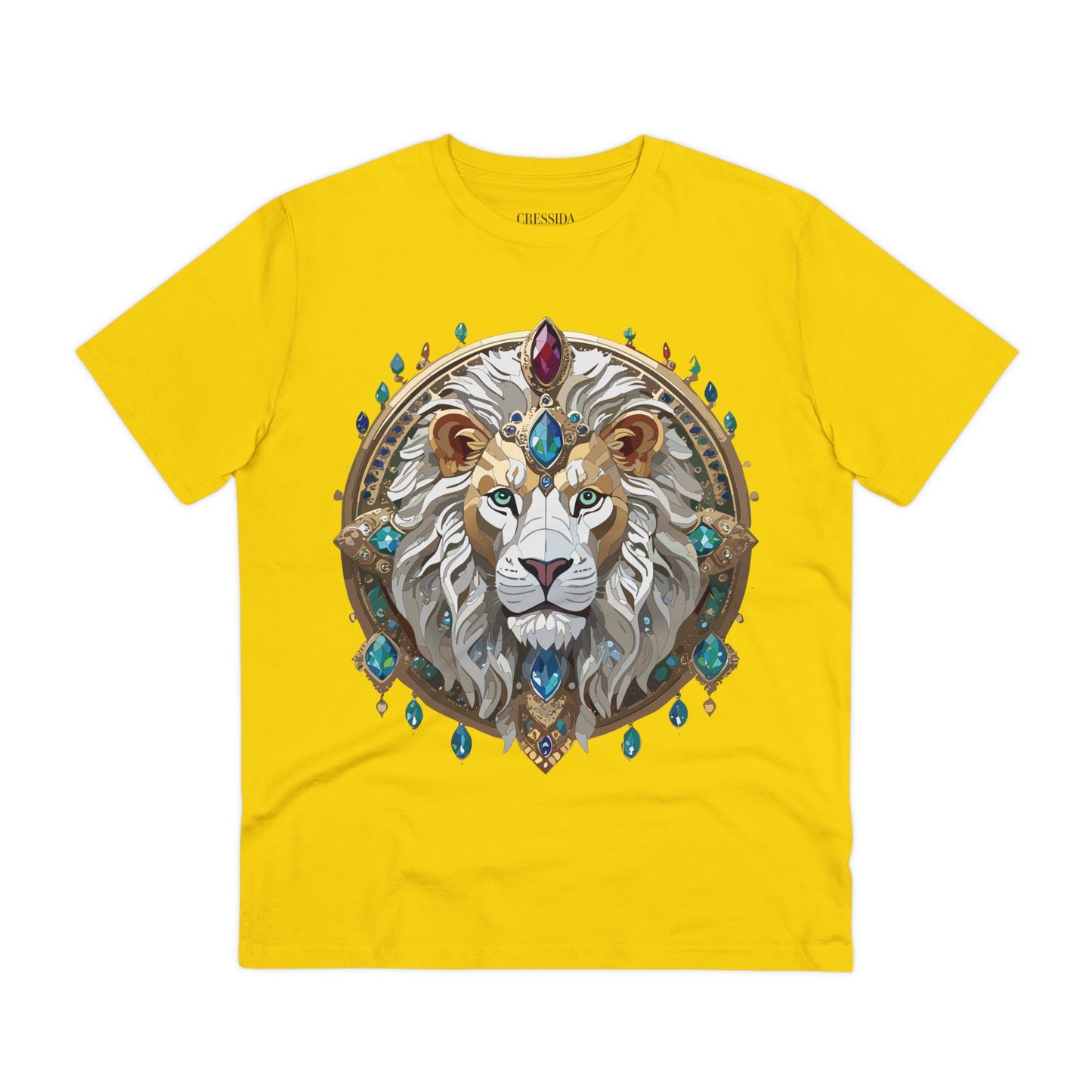 Organic T-shirt with Animals - Lion