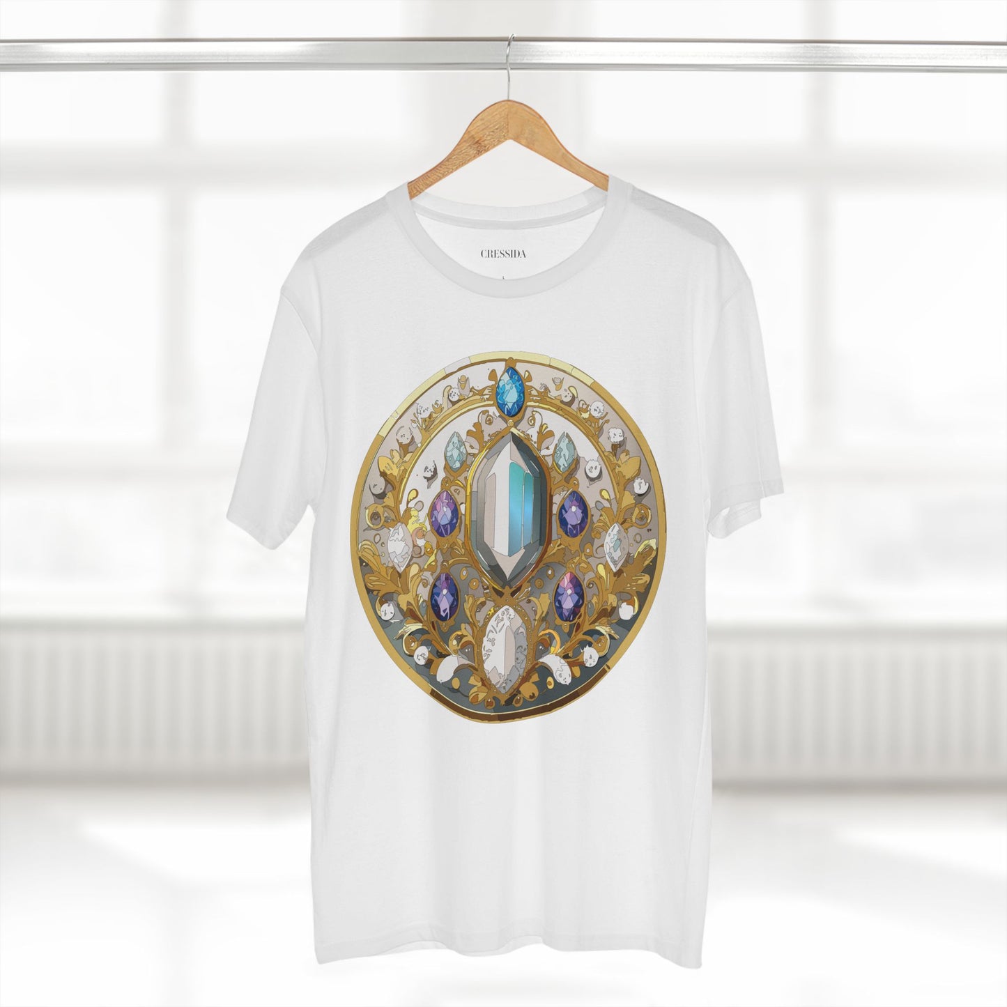 Medallion Shirt, Shirt with Medallion, Tee Shirt with Medal