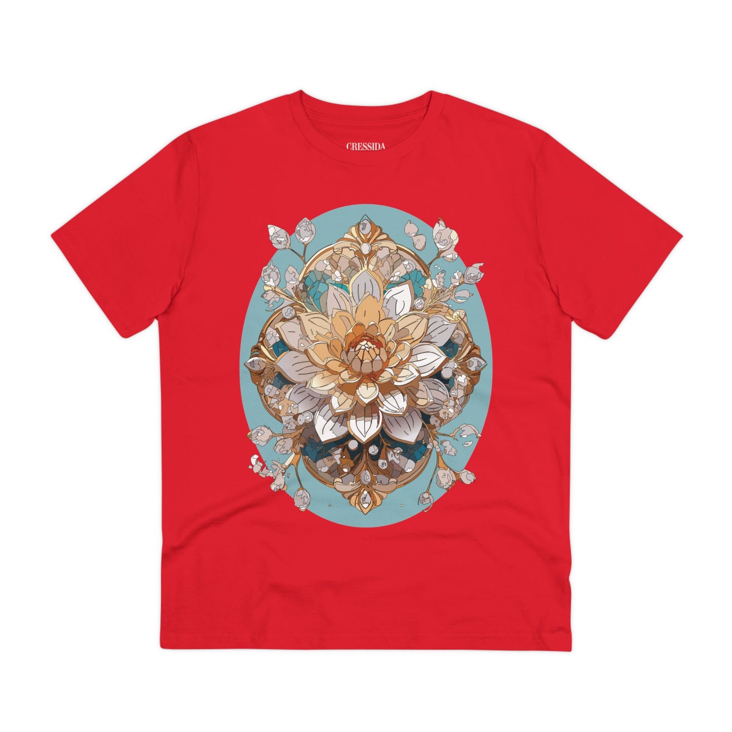 Organic T-shirt with Flower