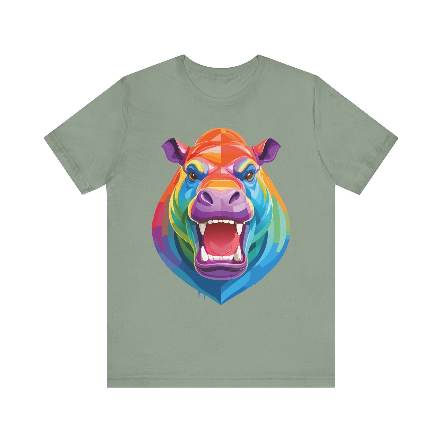 Unisex Animal Shirt, Tee Shirt with Animals, Art Design Tee Shirt, Wild Animals Shirt