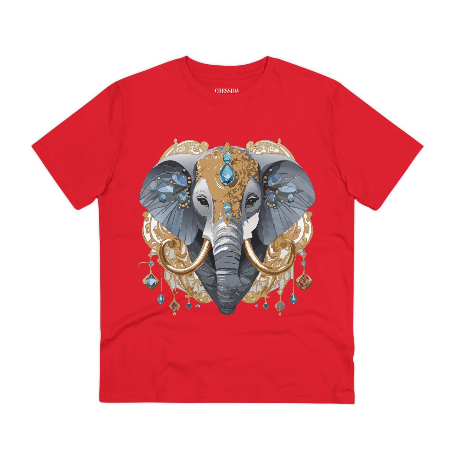 Organic T-shirt with Animals - Elephant