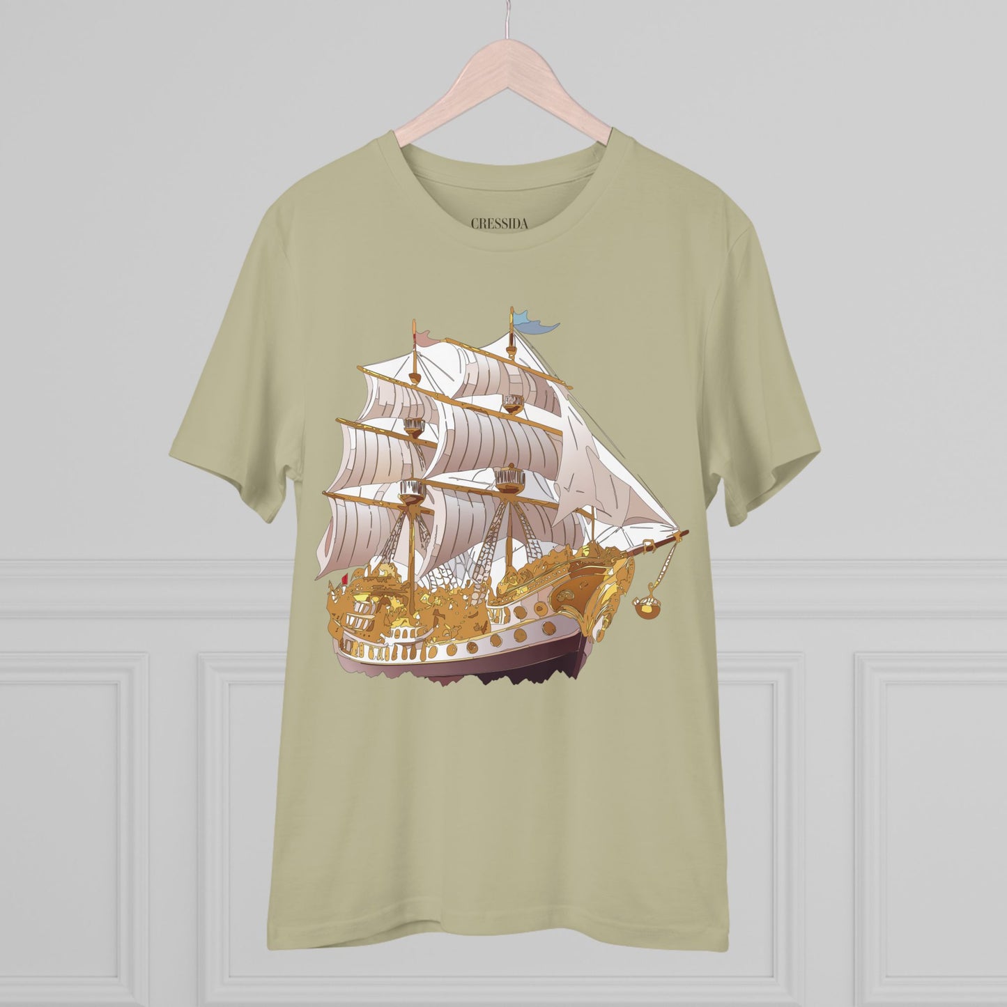 Organic T-shirt with Ship