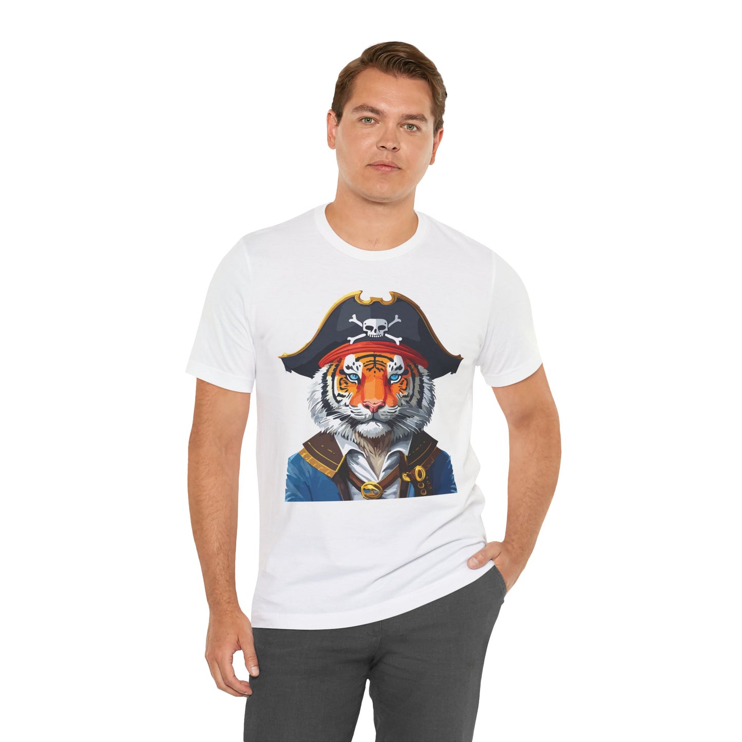 Unisex Animal Shirt, Tee Shirt with Animals, Art Design Tee Shirt, Wild Animals Shirt