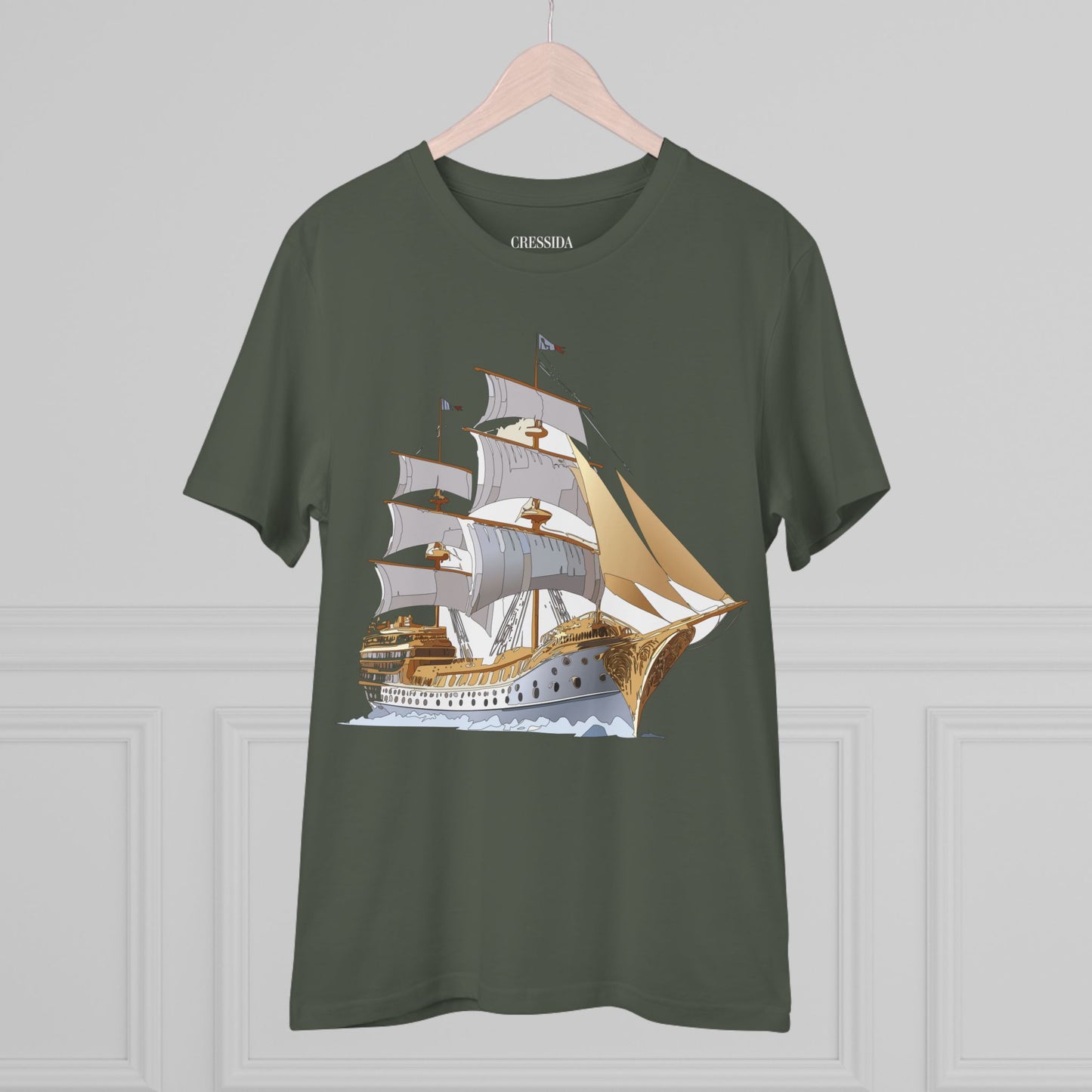 Organic T-shirt with Ship