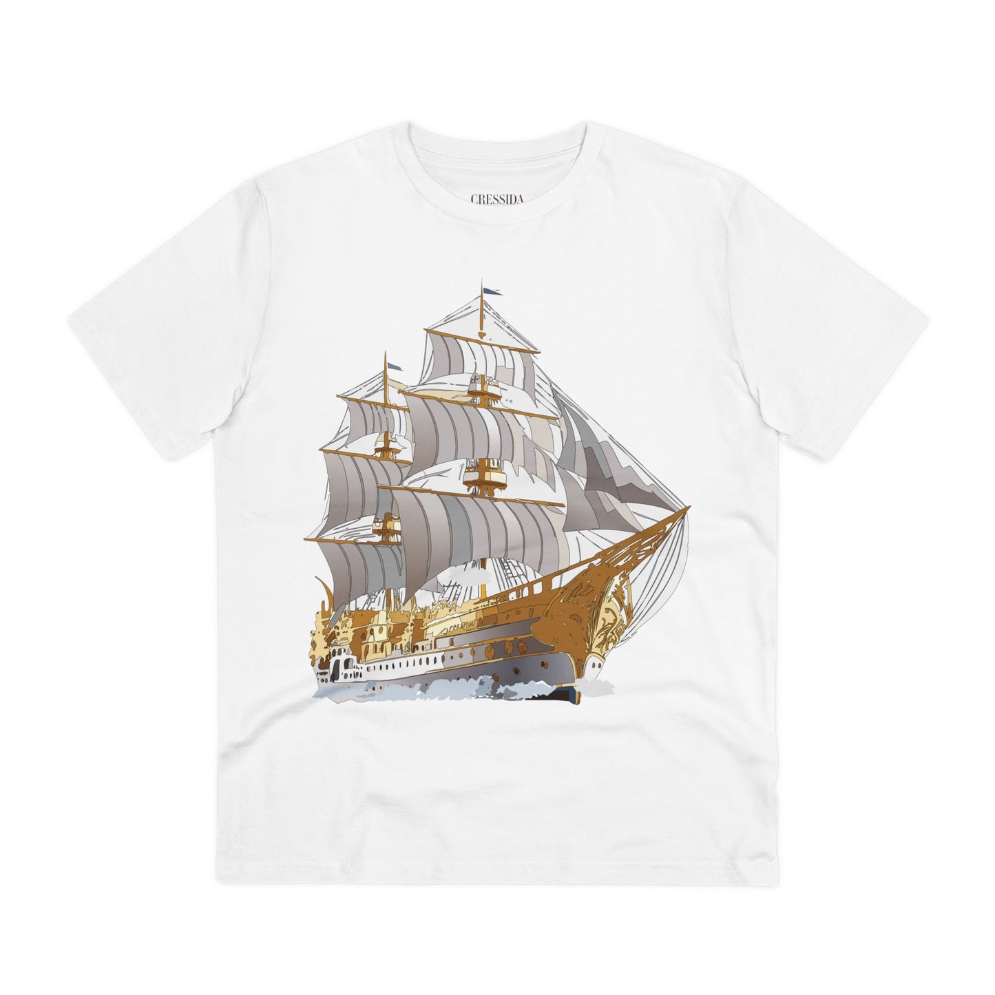 Organic T-shirt with Ship