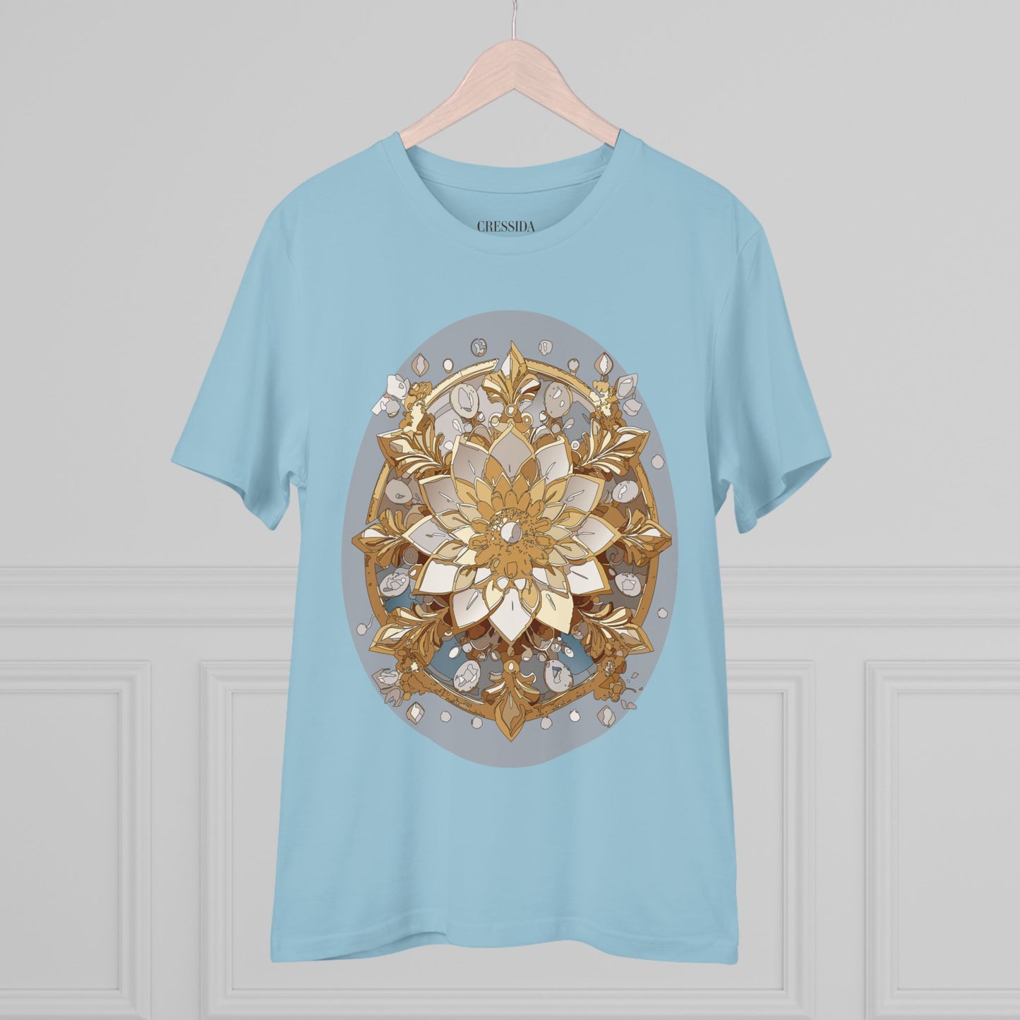 Organic T-shirt with Flower