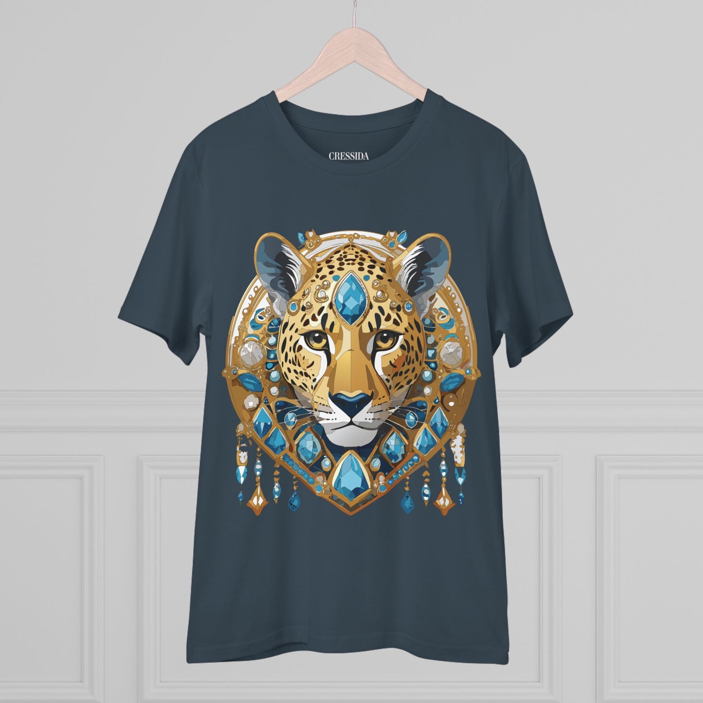 Organic T-shirt with Animals - Cheetah