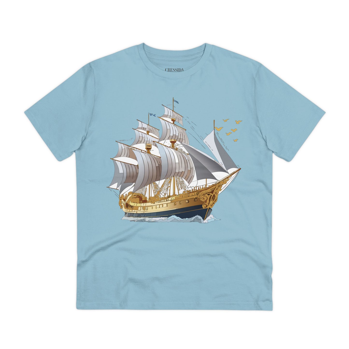 Organic T-shirt with Ship