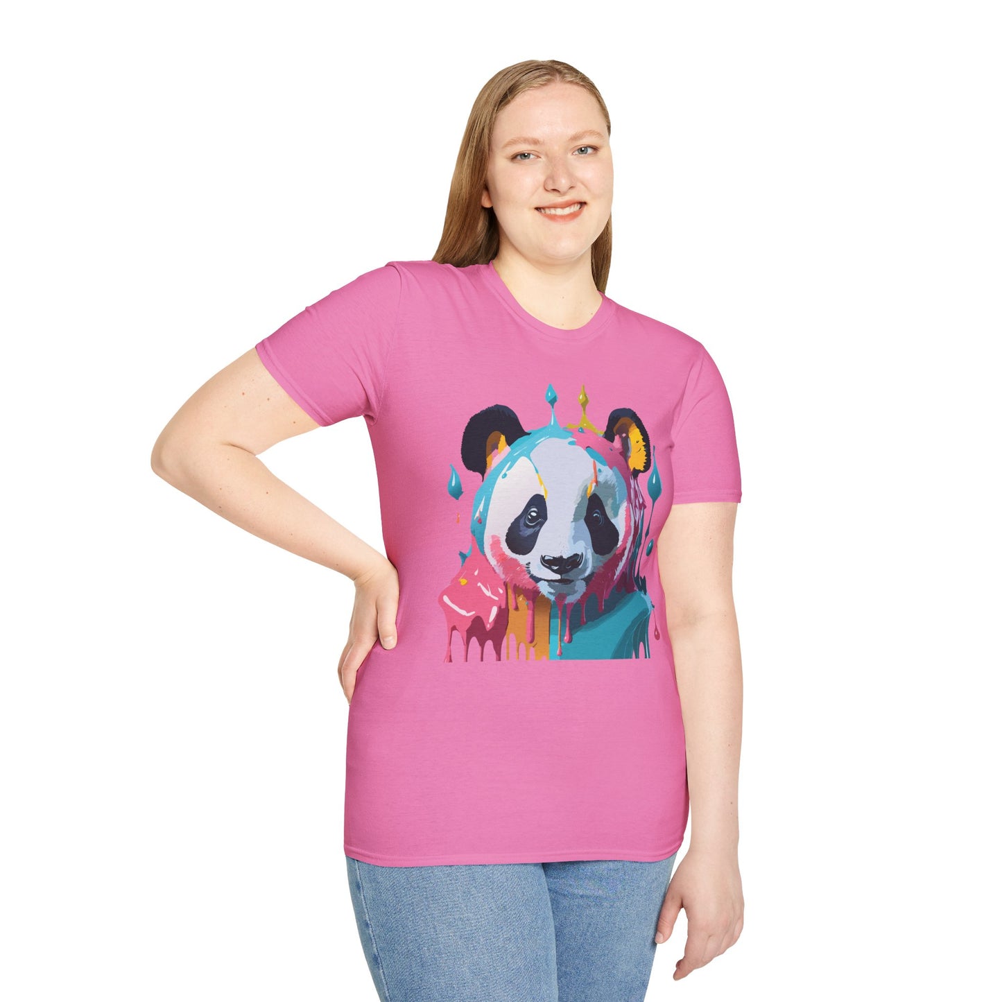 Panda Shirt, T Shirt with Panda, Animal Shirt, Tee Shirt with Animals