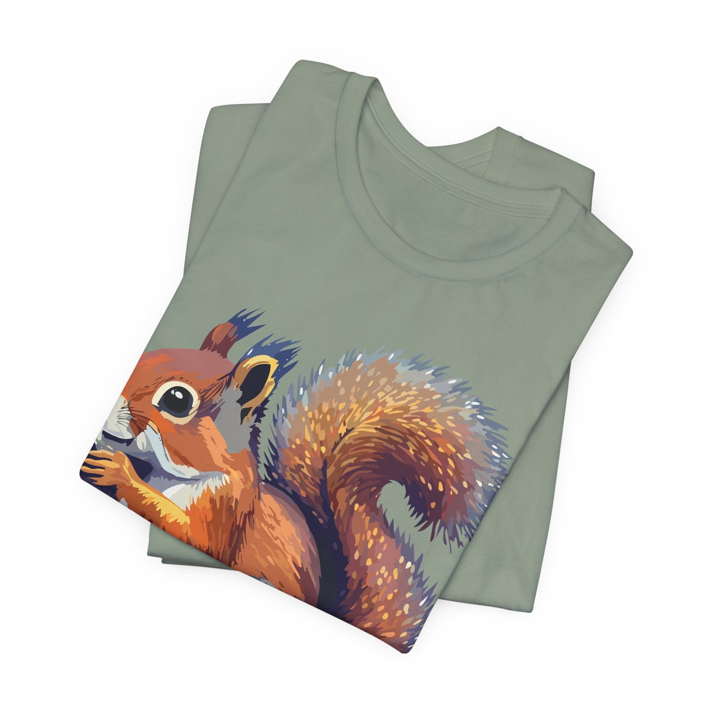 Unisex Animal Shirt, Tee Shirt with Animals, Art Design Tee Shirt, Wild Animals Shirt