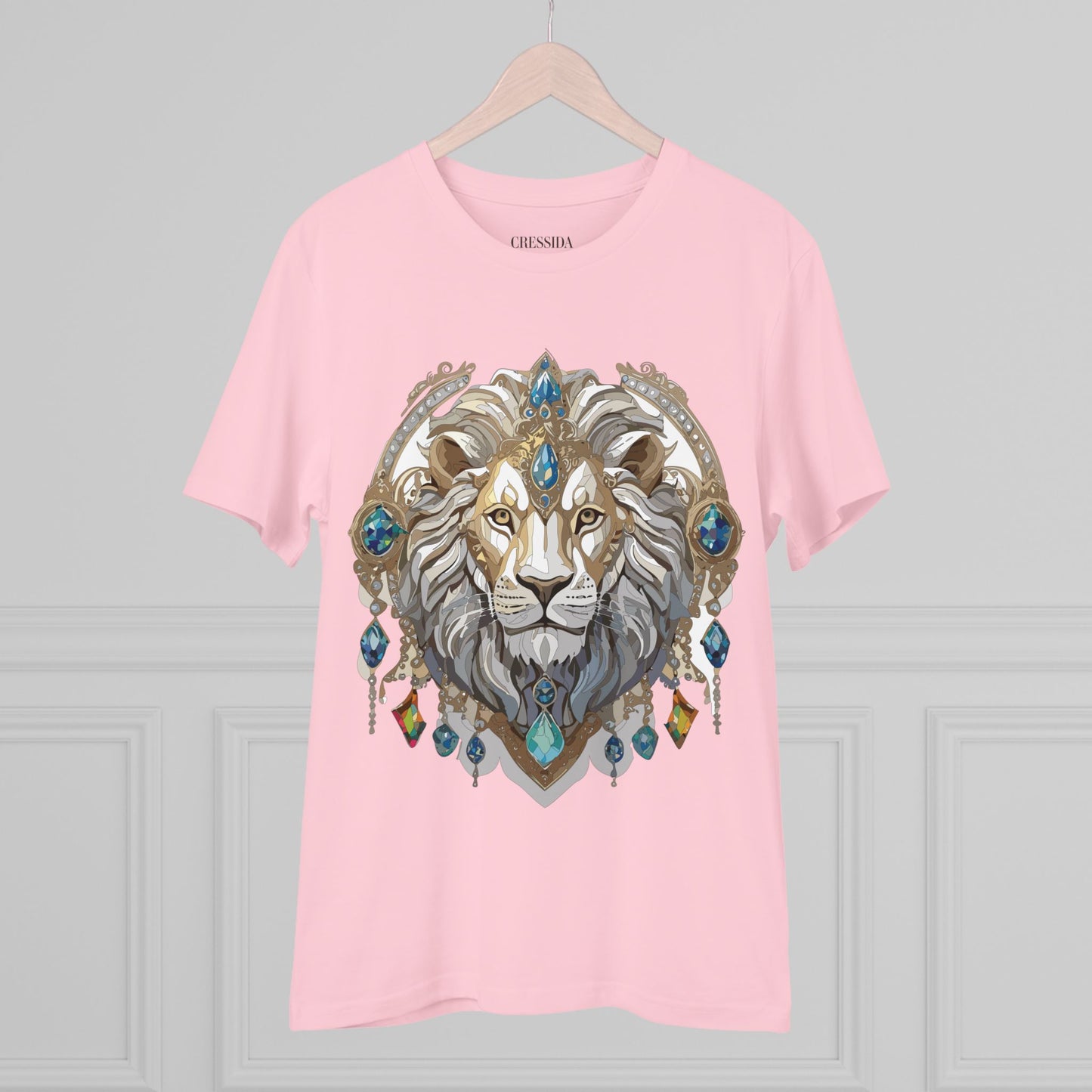 Organic T-shirt with Animals - Lion