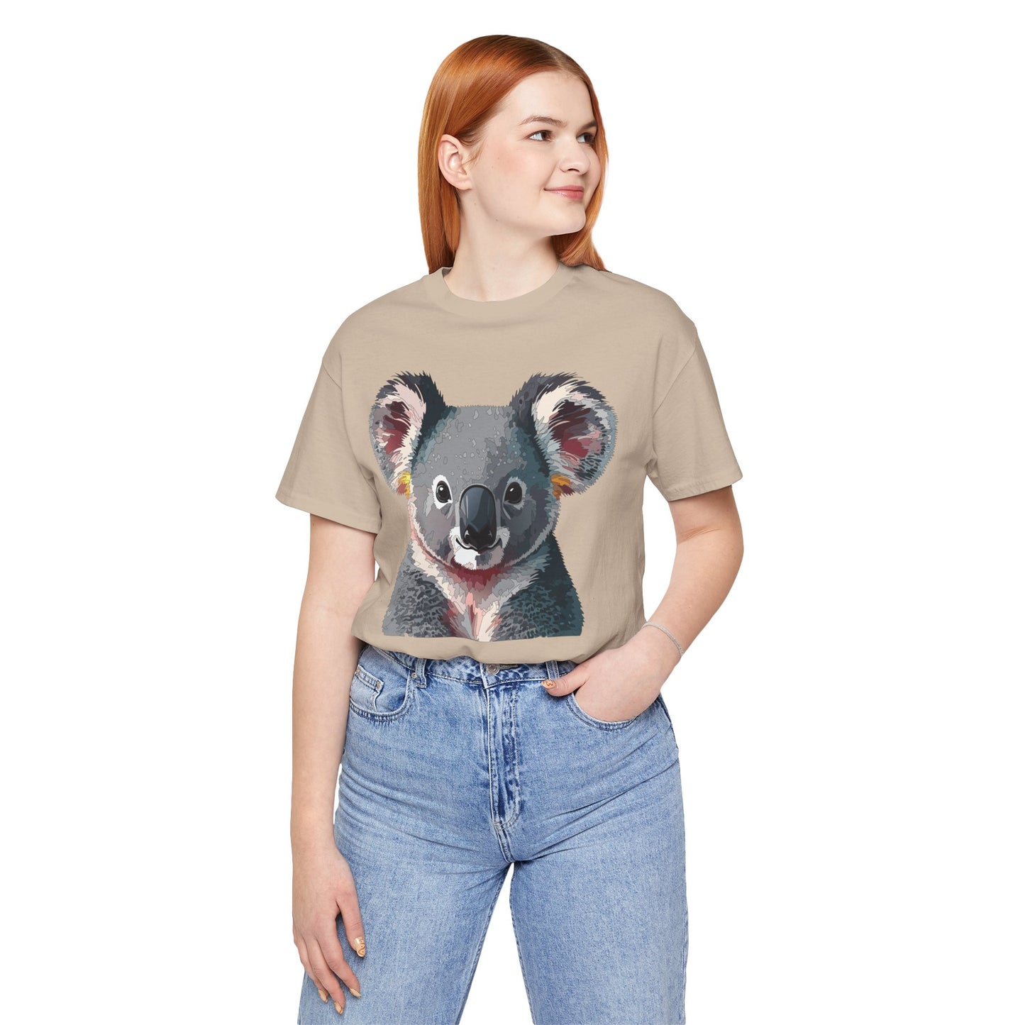 Unisex Animal Shirt, Tee Shirt with Animals, Art Design Tee Shirt, Wild Animals Shirt