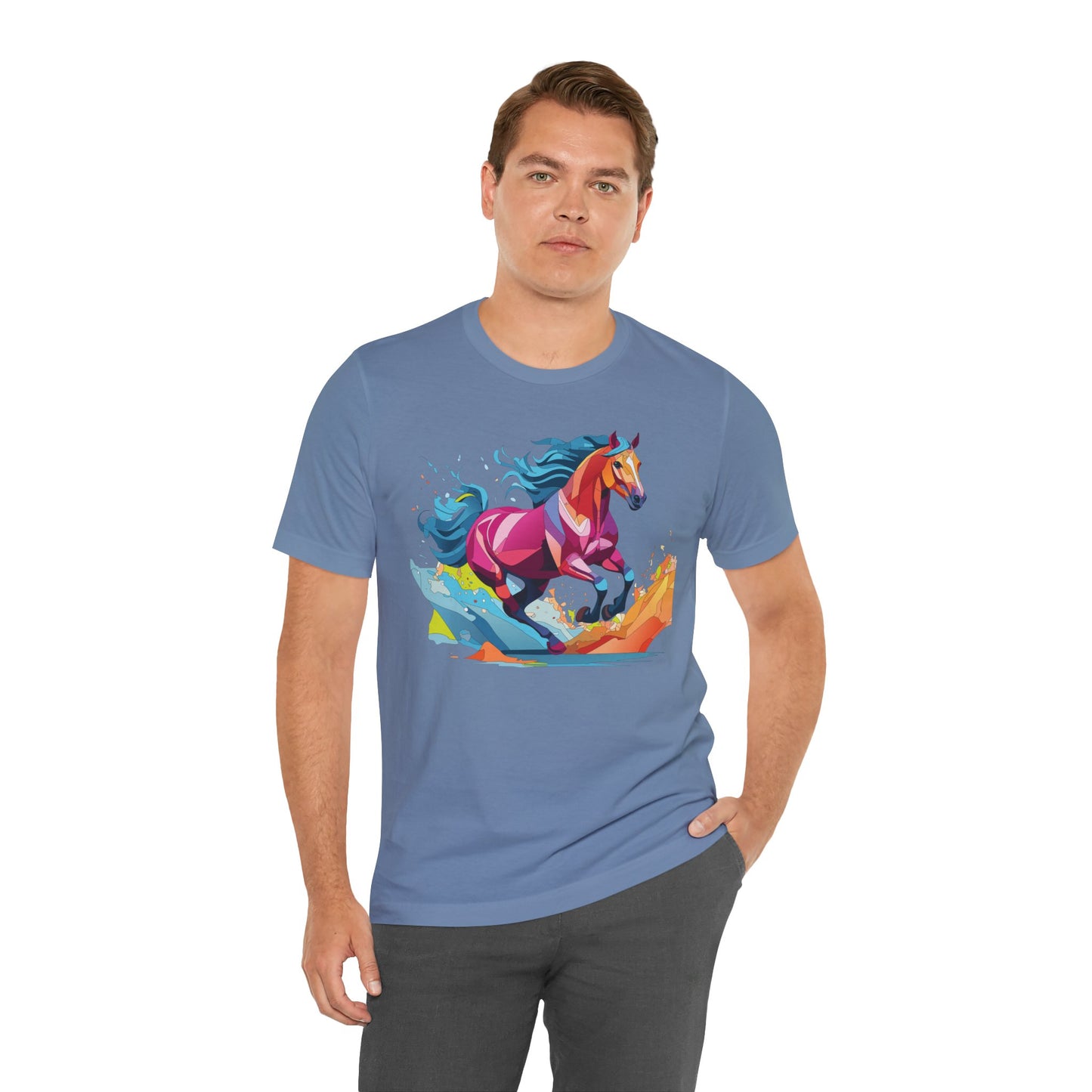 Unisex Animal Shirt, Tee Shirt with Animals, Art Design Tee Shirt, Wild Animals Shirt