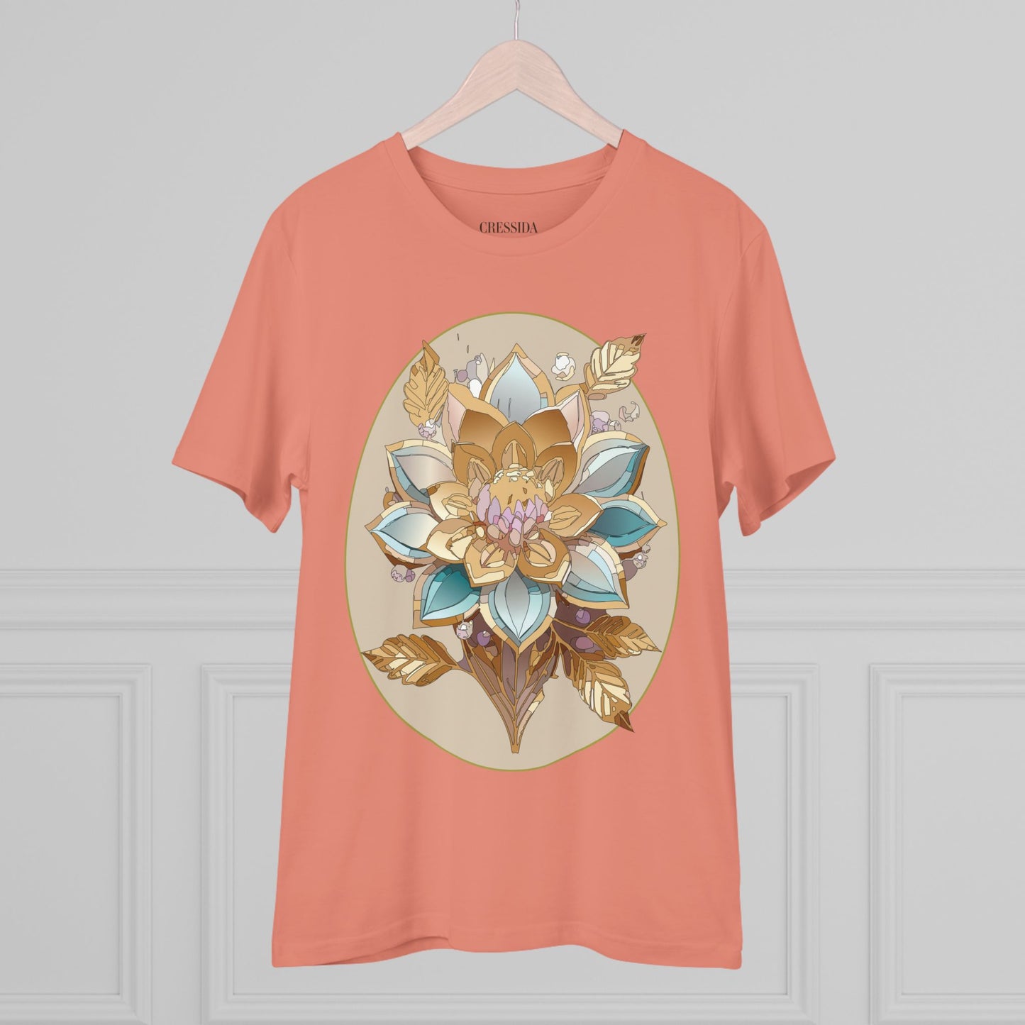 T-shirt bio avec fleur