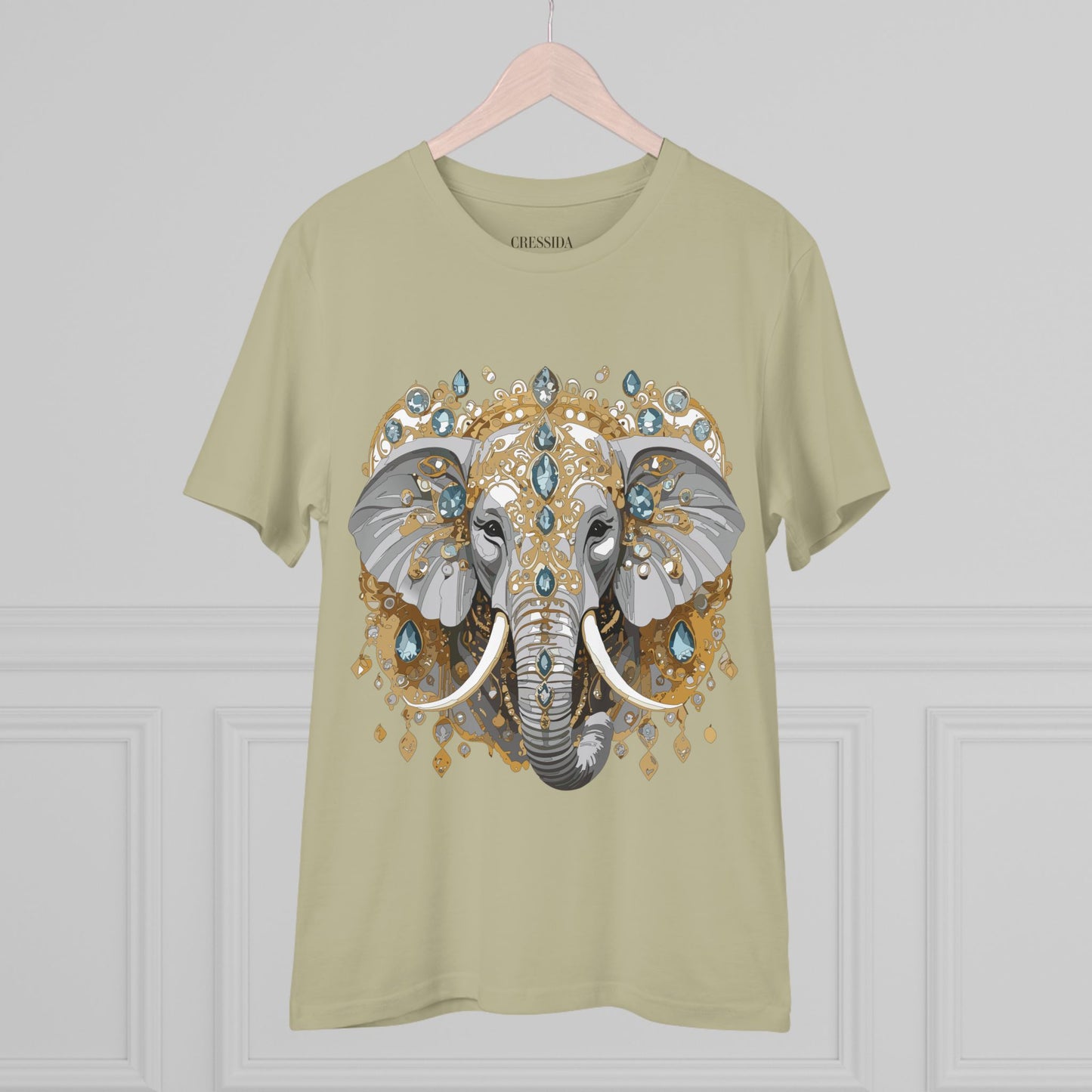 Organic T-shirt with Animals - Elephant