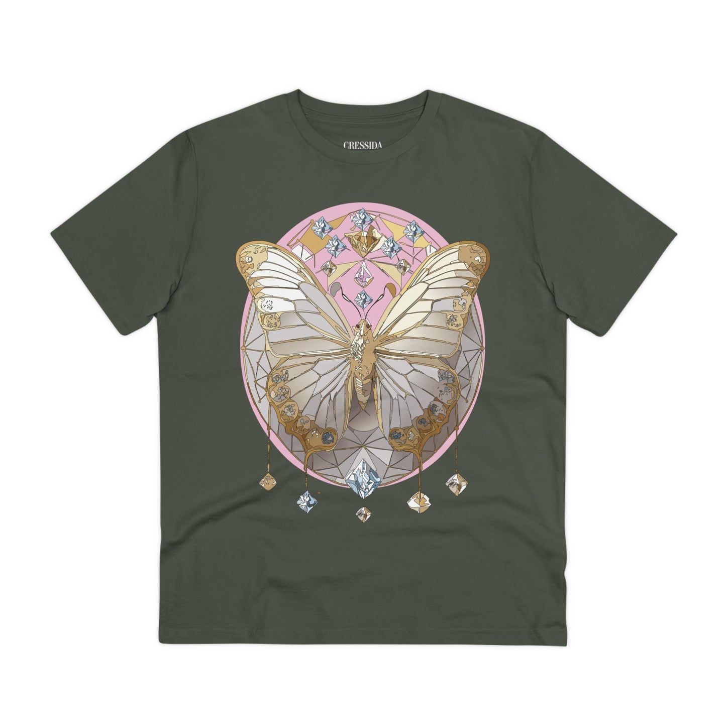 Organic T-shirt with Butterfly