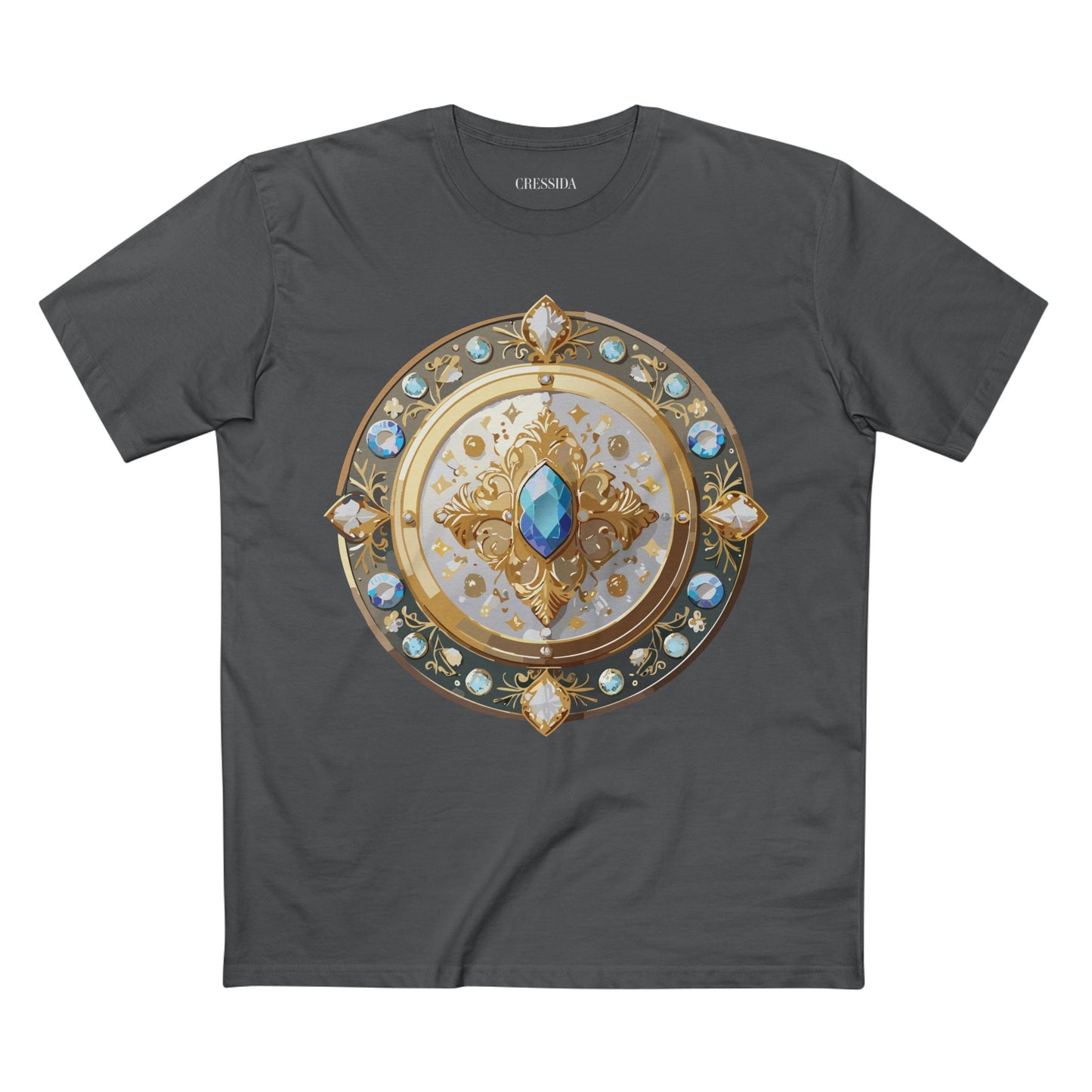 Medallion Shirt, Shirt with Medallion, Tee Shirt with Medal