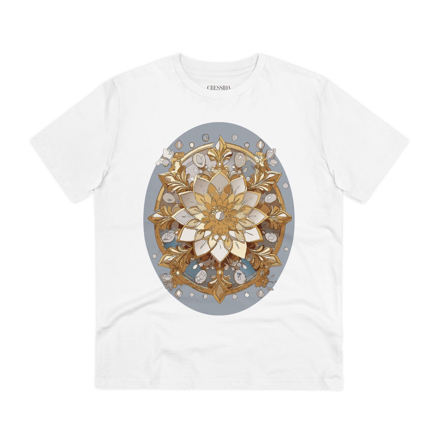 Organic T-shirt with Flower