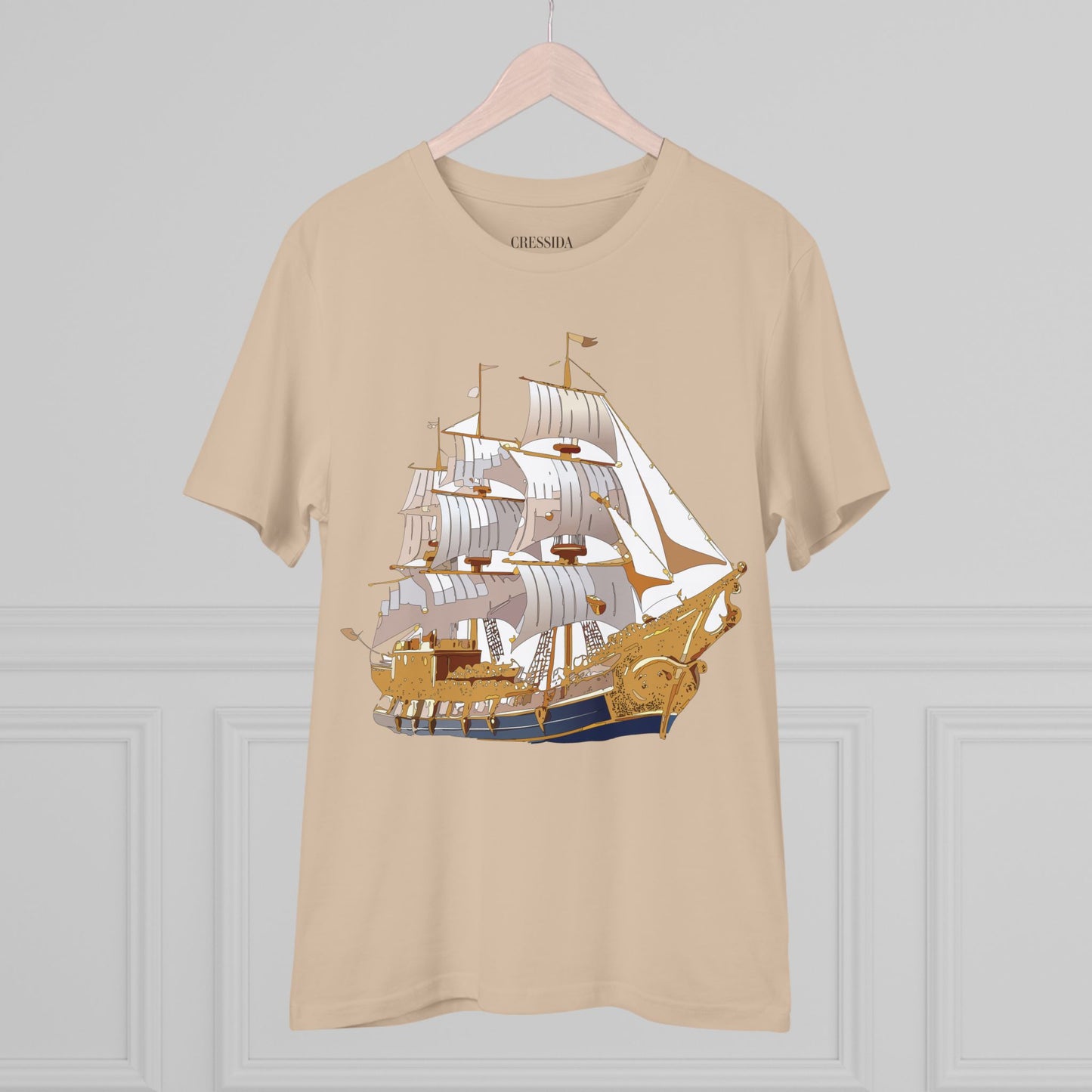 Organic T-shirt with Ship