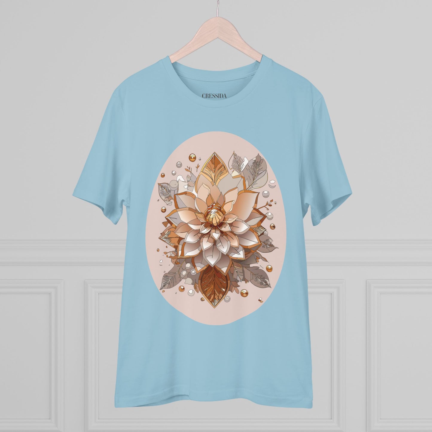 Organic T-shirt with Flower