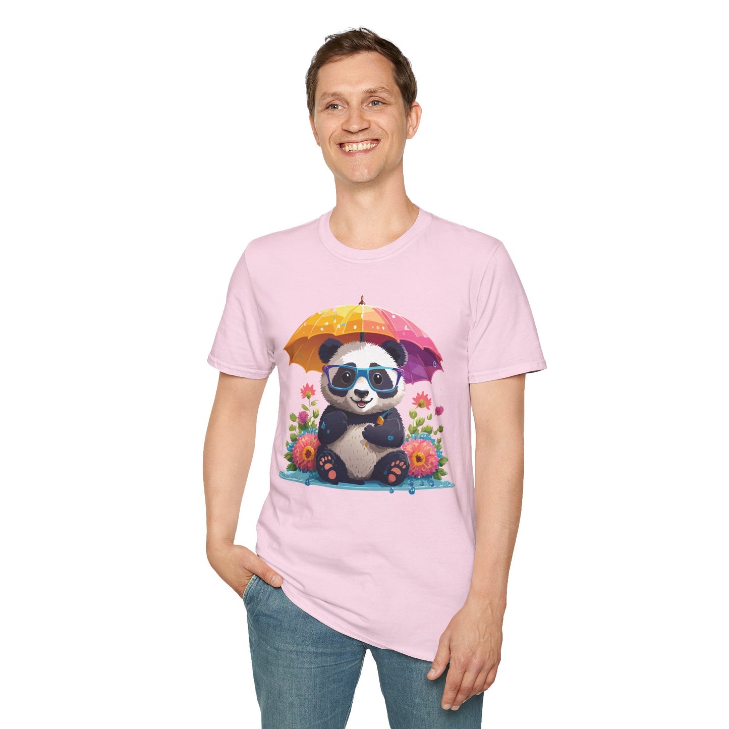 Panda Shirt, T Shirt with Panda, Animal Shirt, Tee Shirt with Animals