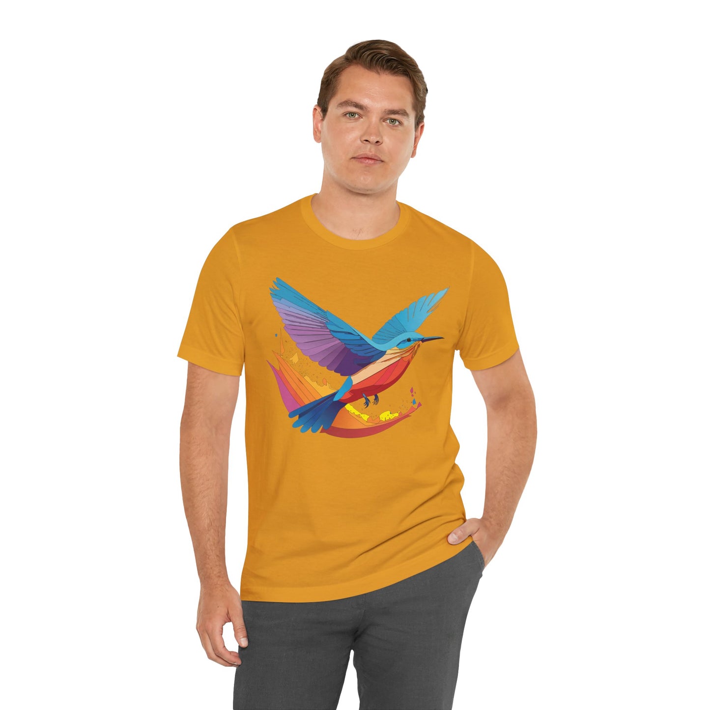 Unisex Animal Shirt, Tee Shirt with Animals, Art Design Tee Shirt, Wild Animals Shirt