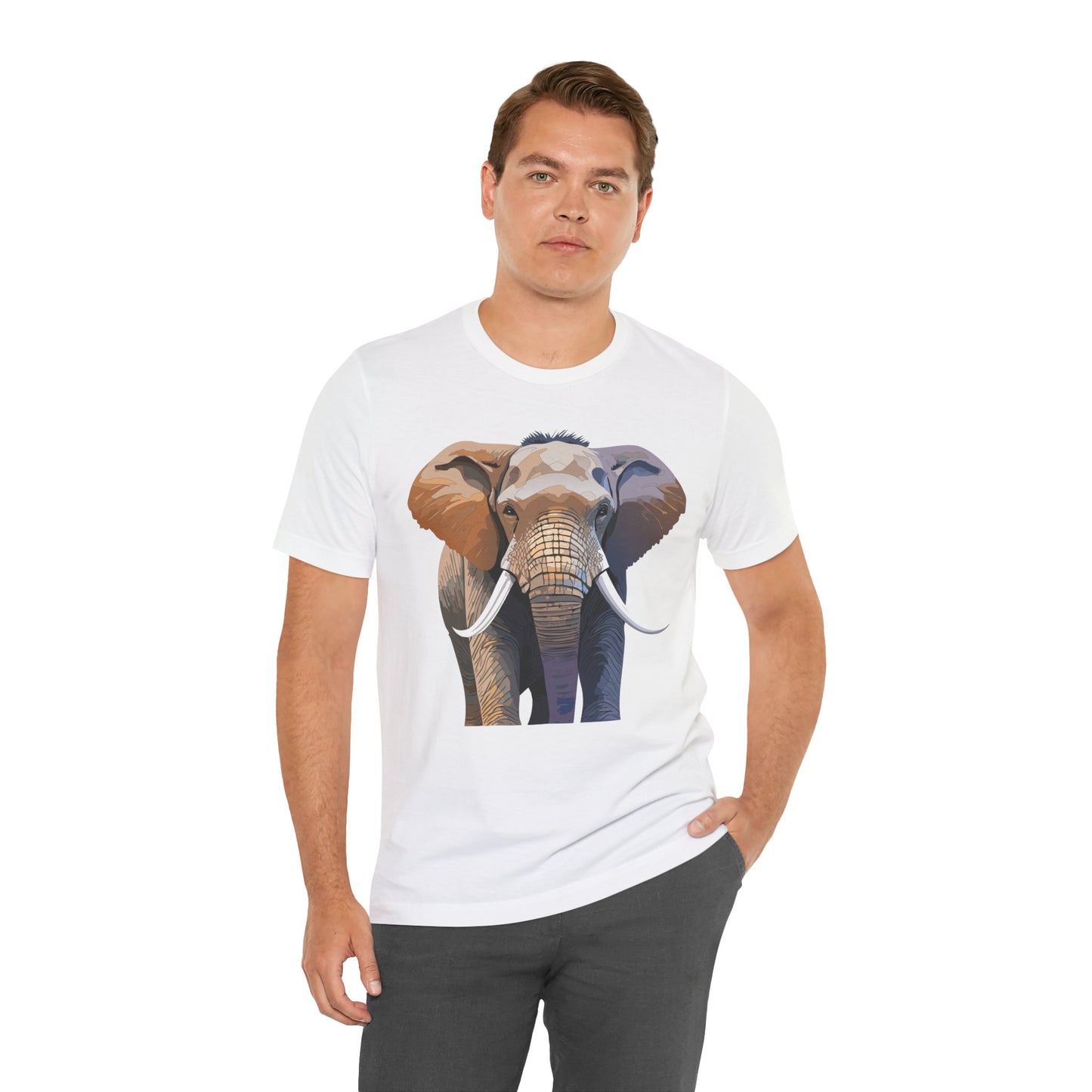 Unisex Animal Shirt, Tee Shirt with Animals, Art Design Tee Shirt, Wild Animals Shirt