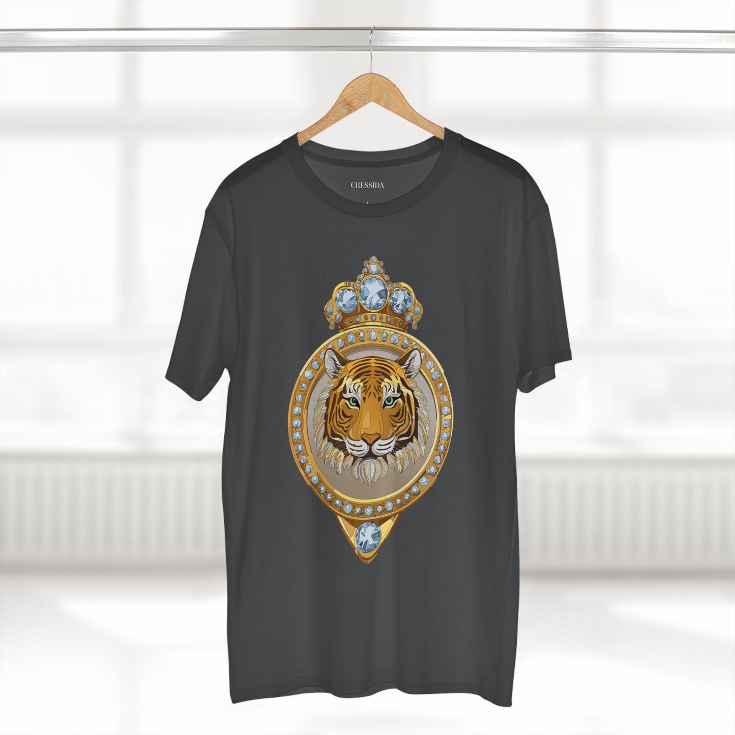 Unisex Antique Animal Medallion Premium Cotton Tee Shirt Artwork Edition