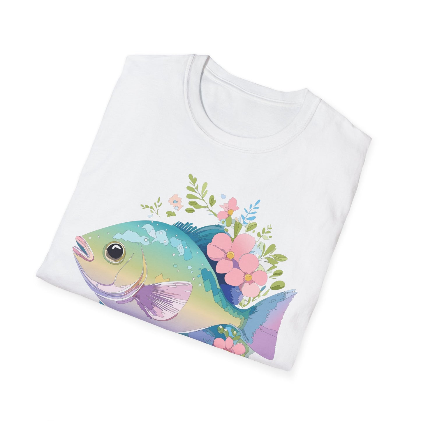 Fish Art Design Shirt, T Shirt with Fish, Graphic Shirt, Tee Shirt with Graphic Design, Shirt with Fish Graphic Art