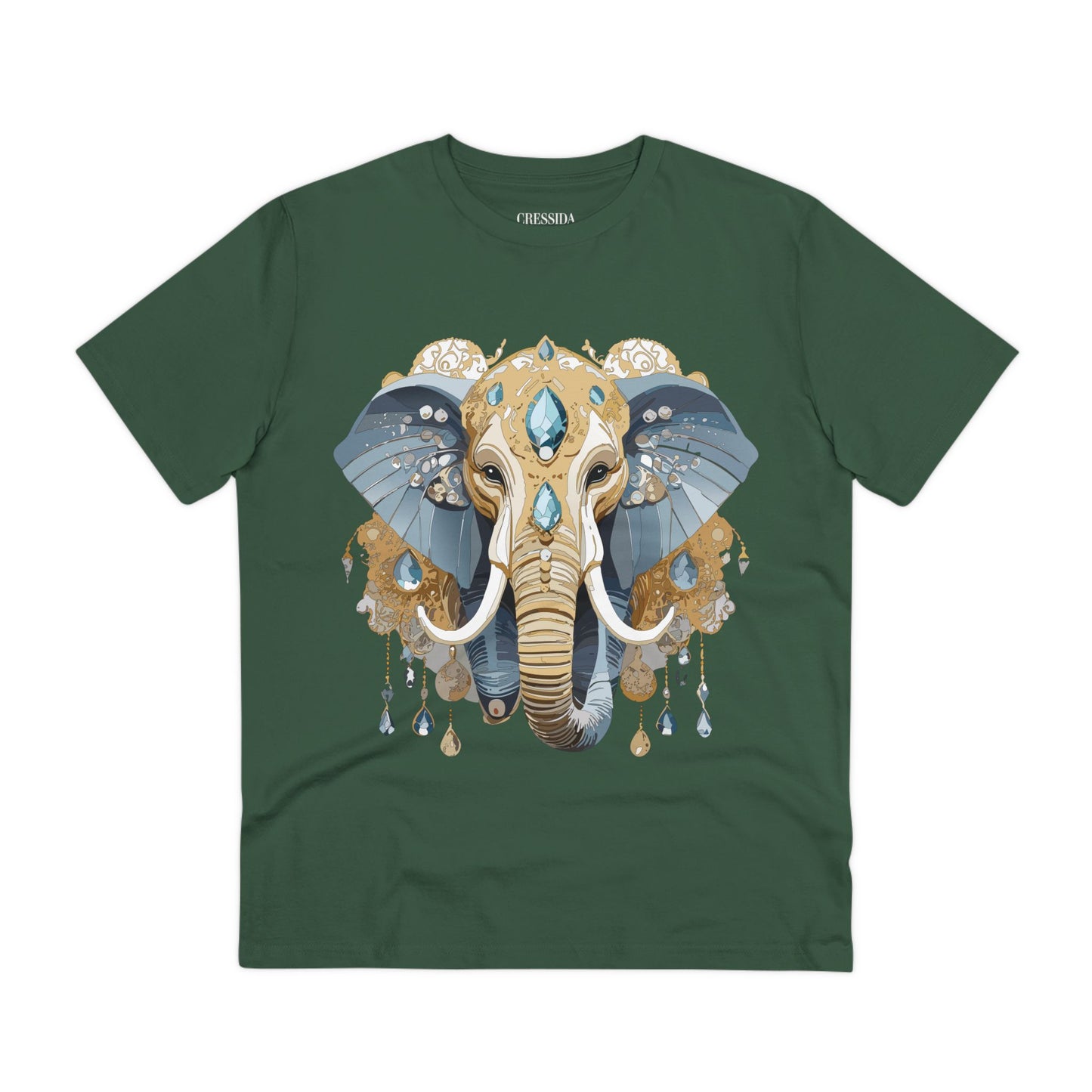 Organic T-shirt with Animals - Elephant