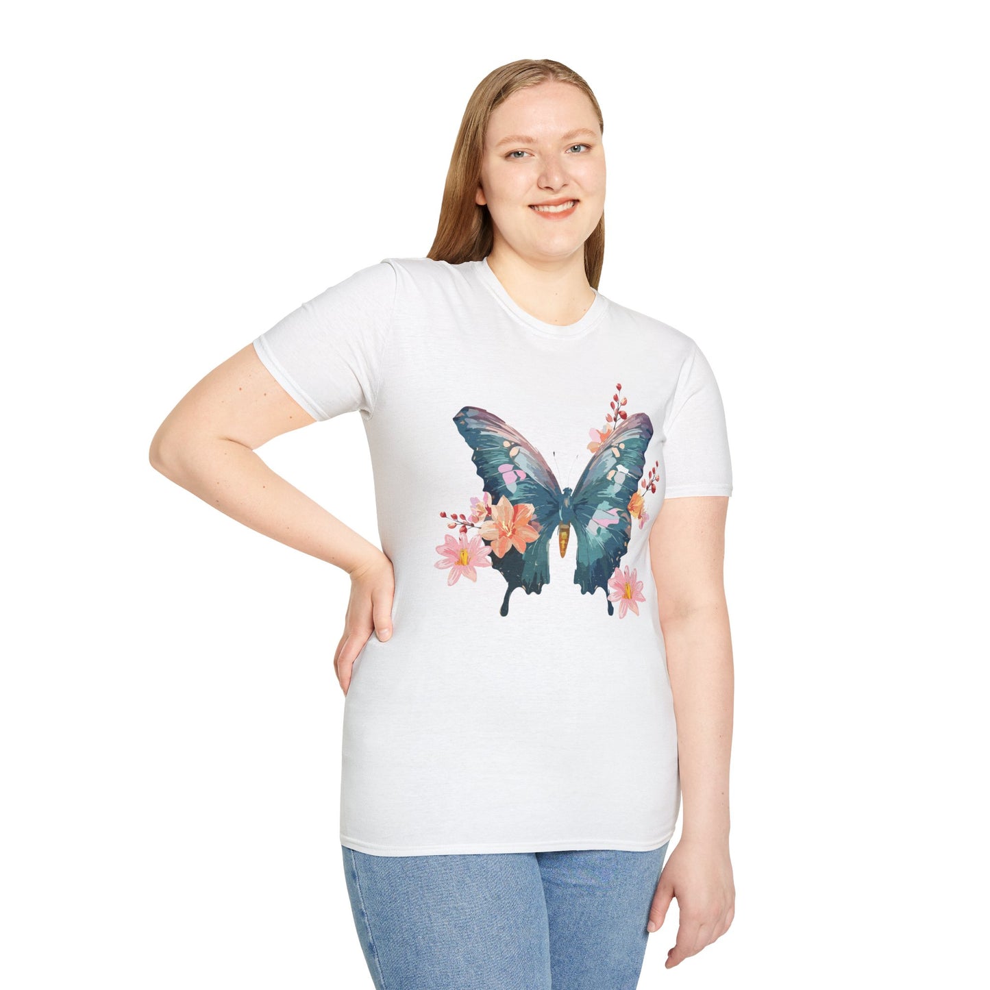 Butterfly Shirt, T Shirt with Butterfly, Monarch Shirt