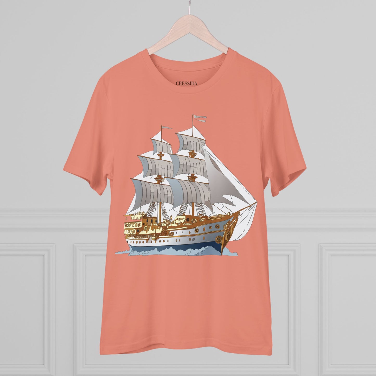 Organic T-shirt with Ship