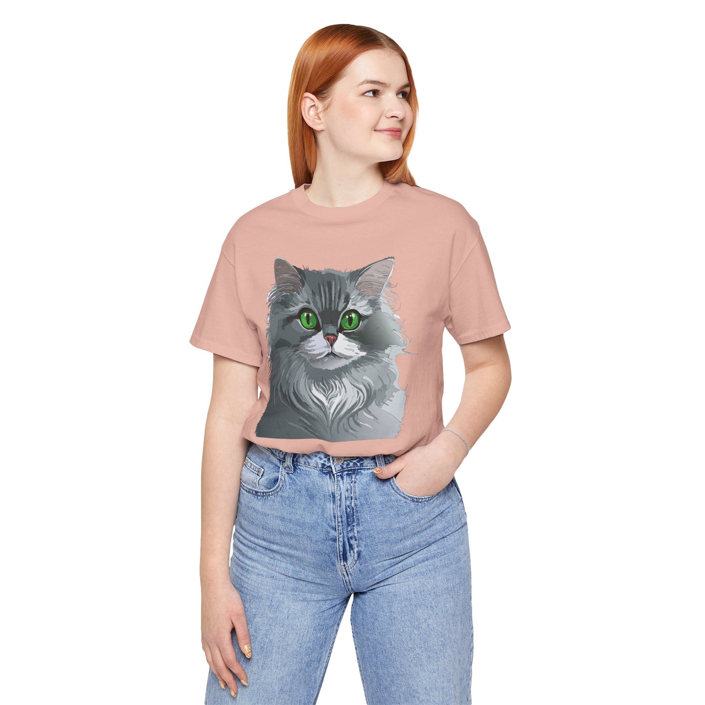 Unisex Animal Shirt, Tee Shirt with Animals, Art Design Tee Shirt, Wild Animals Shirt