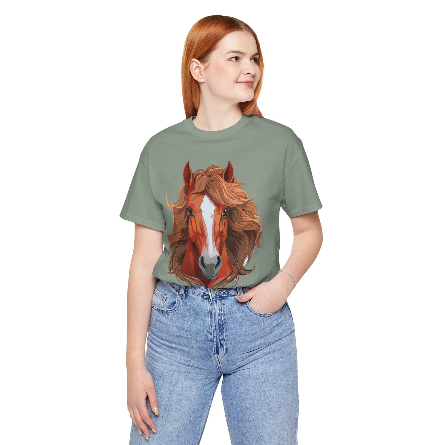 Unisex Animal Shirt, Tee Shirt with Animals, Art Design Tee Shirt, Wild Animals Shirt