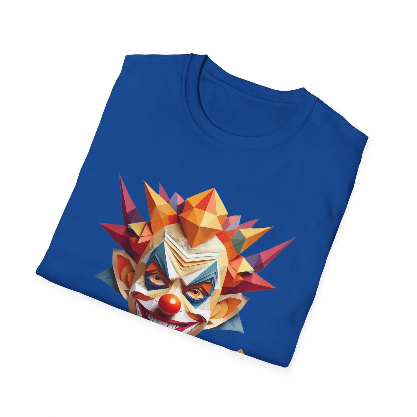 Clown Shirt, T Shirt with Clown, Funny Man Shirt, Tee Shirt with Funny Man, Circus Shirt, Shirt with Circus, Scary Man Shirt, Shirt with Scary Man