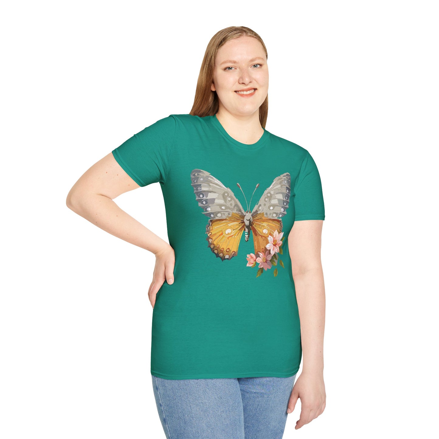 Butterfly Shirt, T Shirt with Butterfly, Monarch Shirt