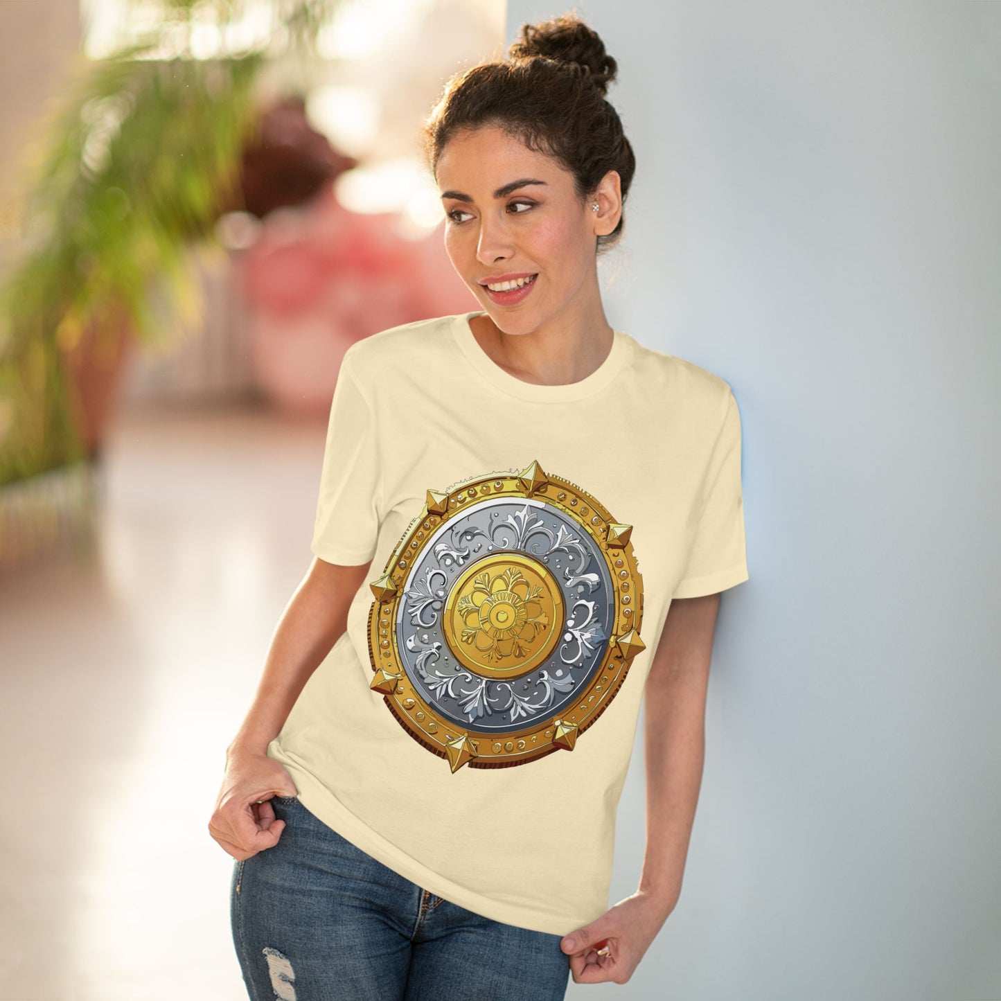 Organic T-shirt with Coin