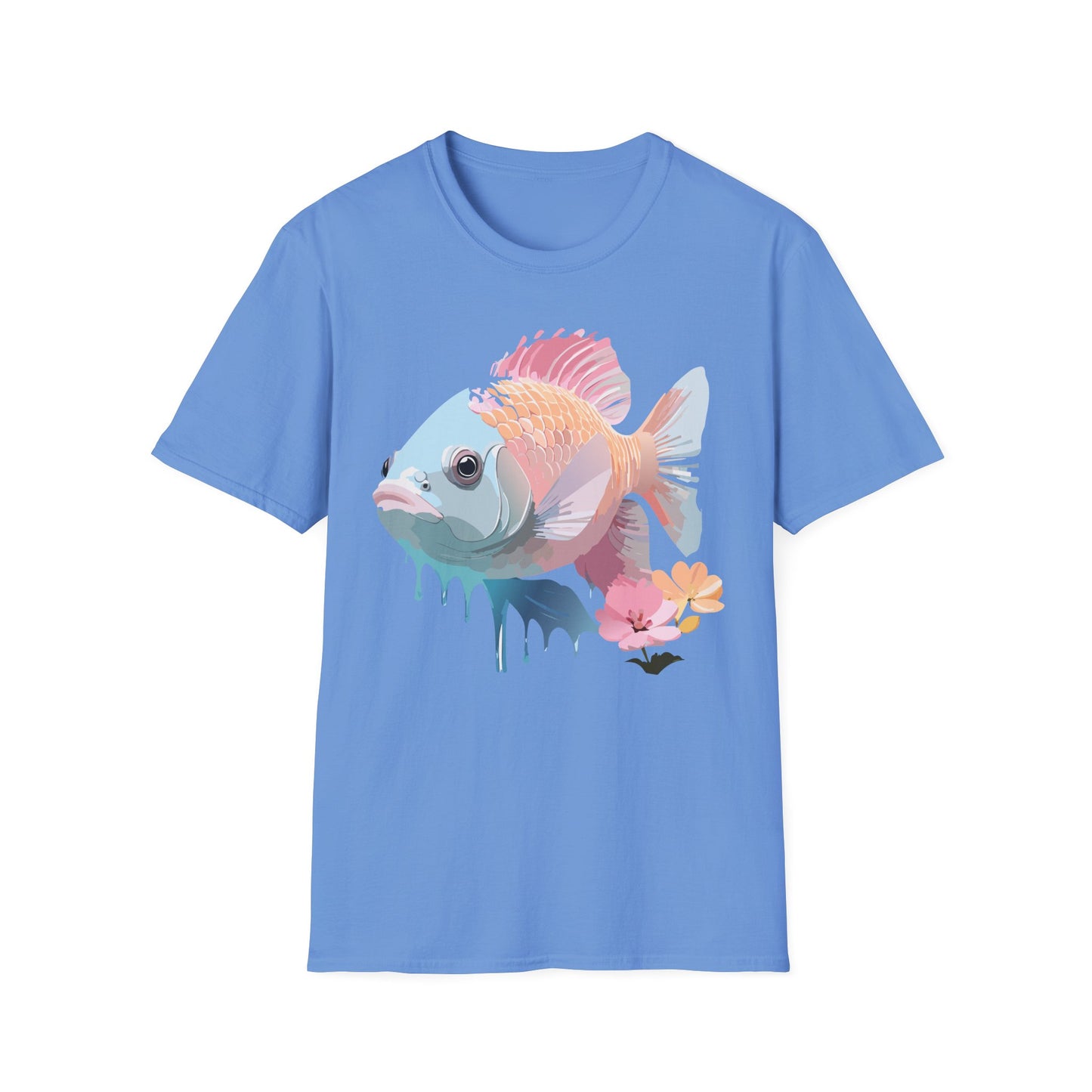 Copy of Fish Art Design Shirt, T Shirt with Fish, Graphic Shirt, Tee Shirt with Graphic Design, Shirt with Fish Graphic Art
