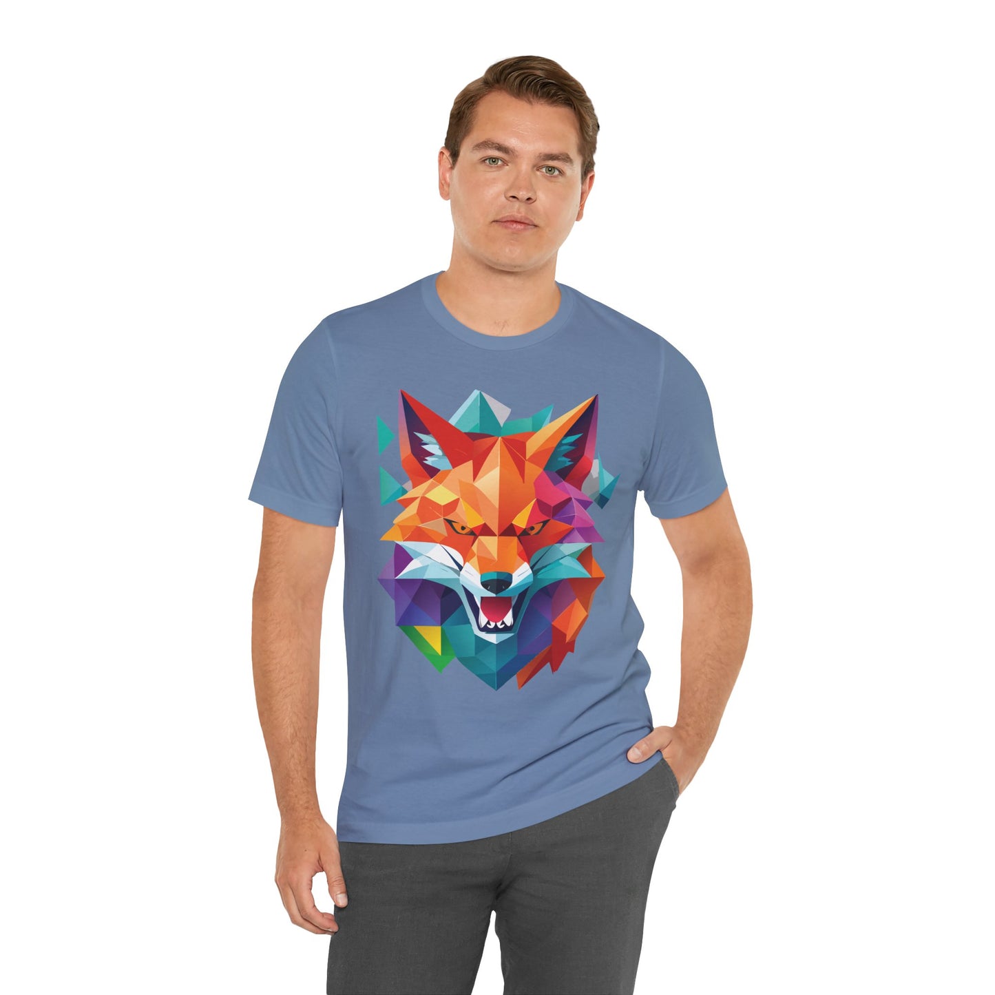 Unisex Animal Shirt, Tee Shirt with Animals, Art Design Tee Shirt, Wild Animals Shirt