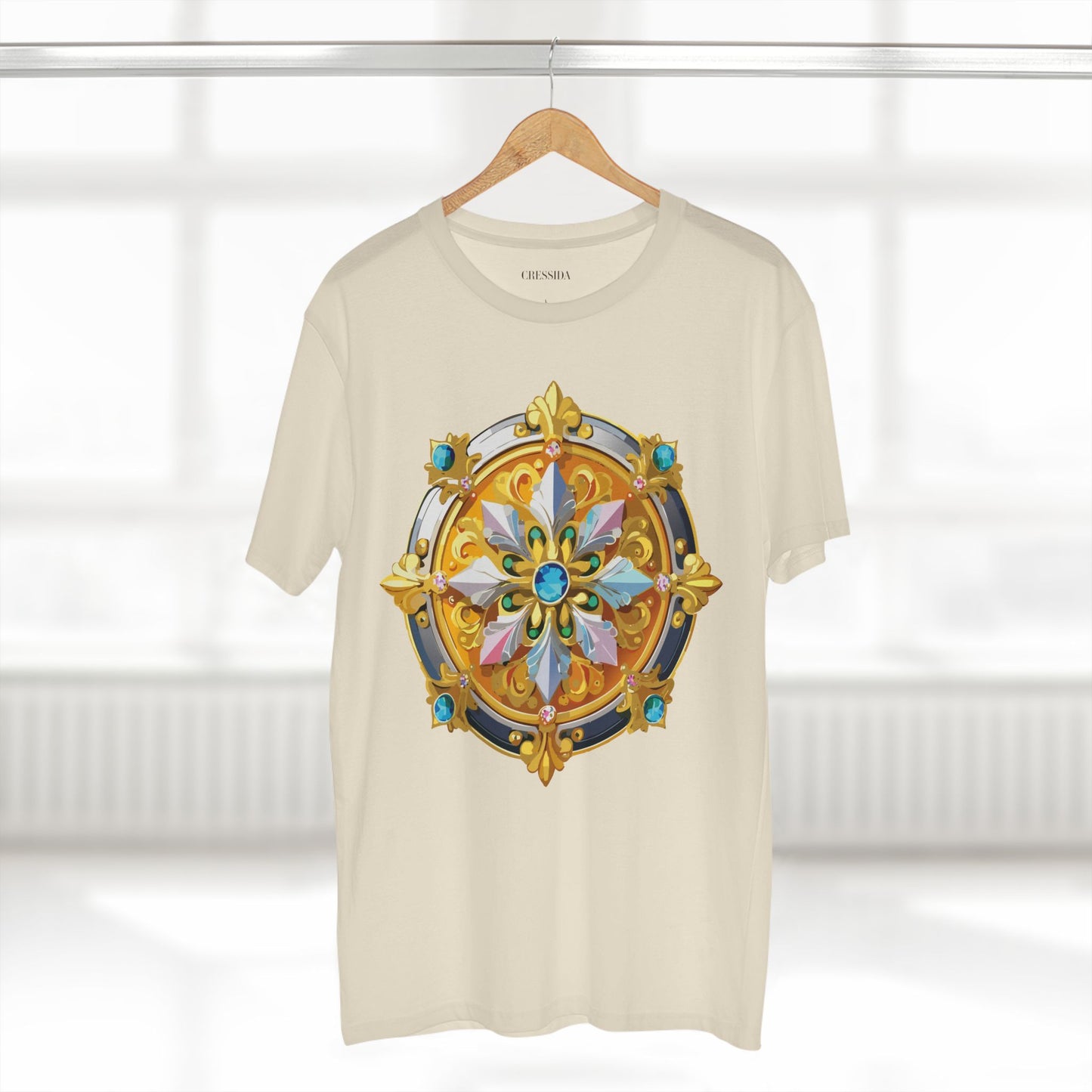 Medallion Shirt, Shirt with Medallion, Tee Shirt with Medal