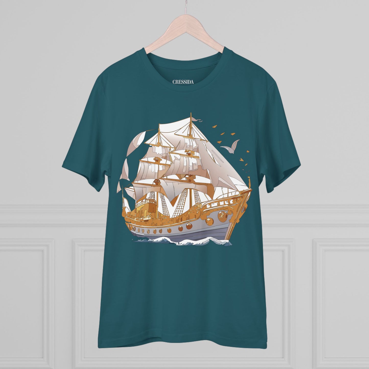 Organic T-shirt with Ship