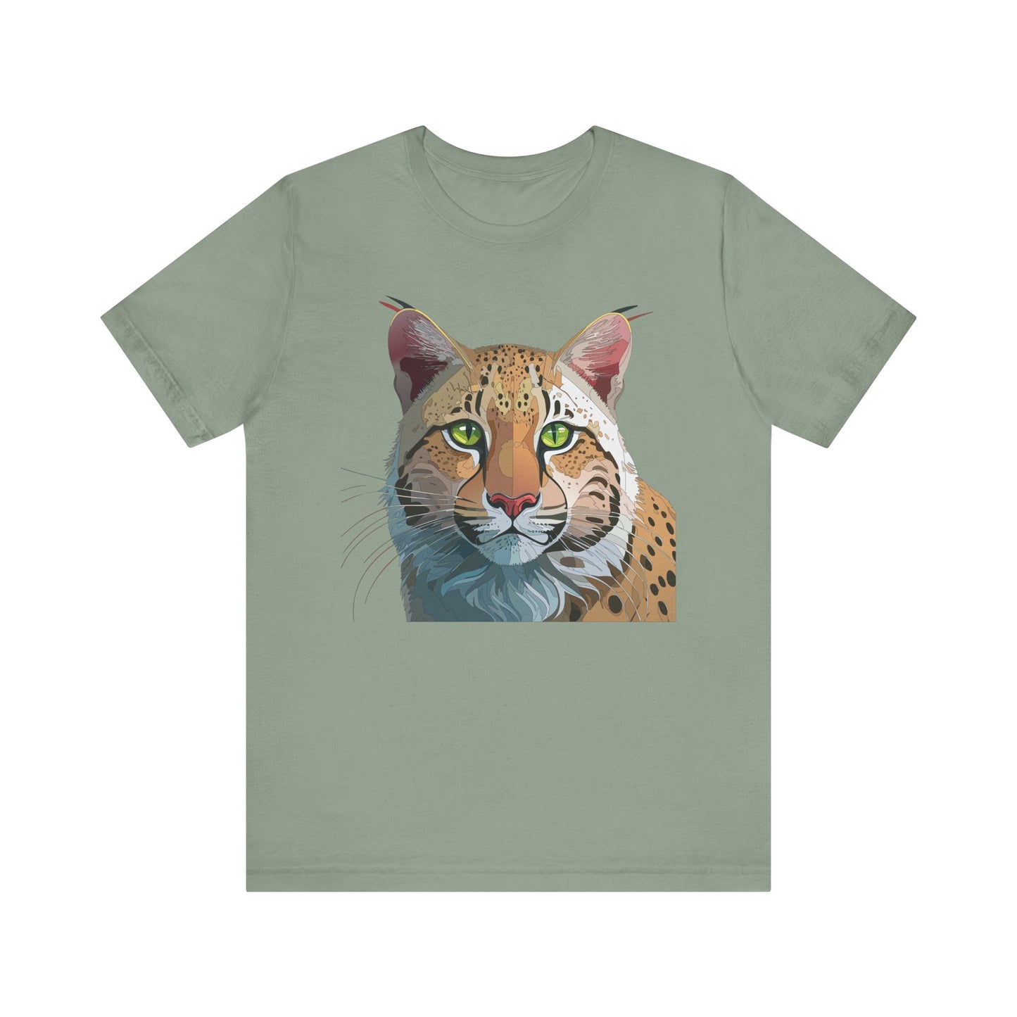 Unisex Animal Shirt, Tee Shirt with Animals, Art Design Tee Shirt, Wild Animals Shirt