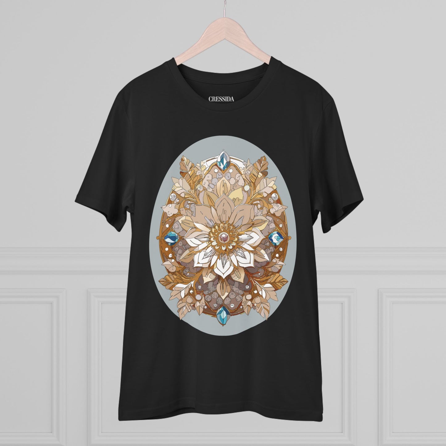 Organic T-shirt with Flower