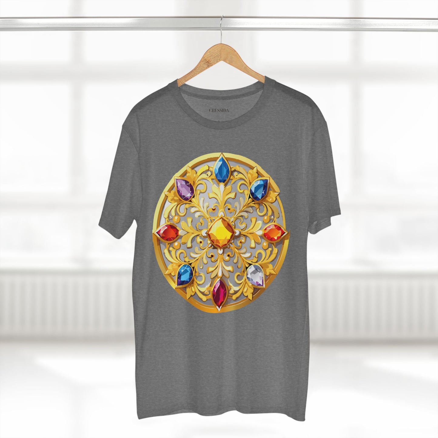 Medallion Shirt, Shirt with Medallion, Tee Shirt with Medal