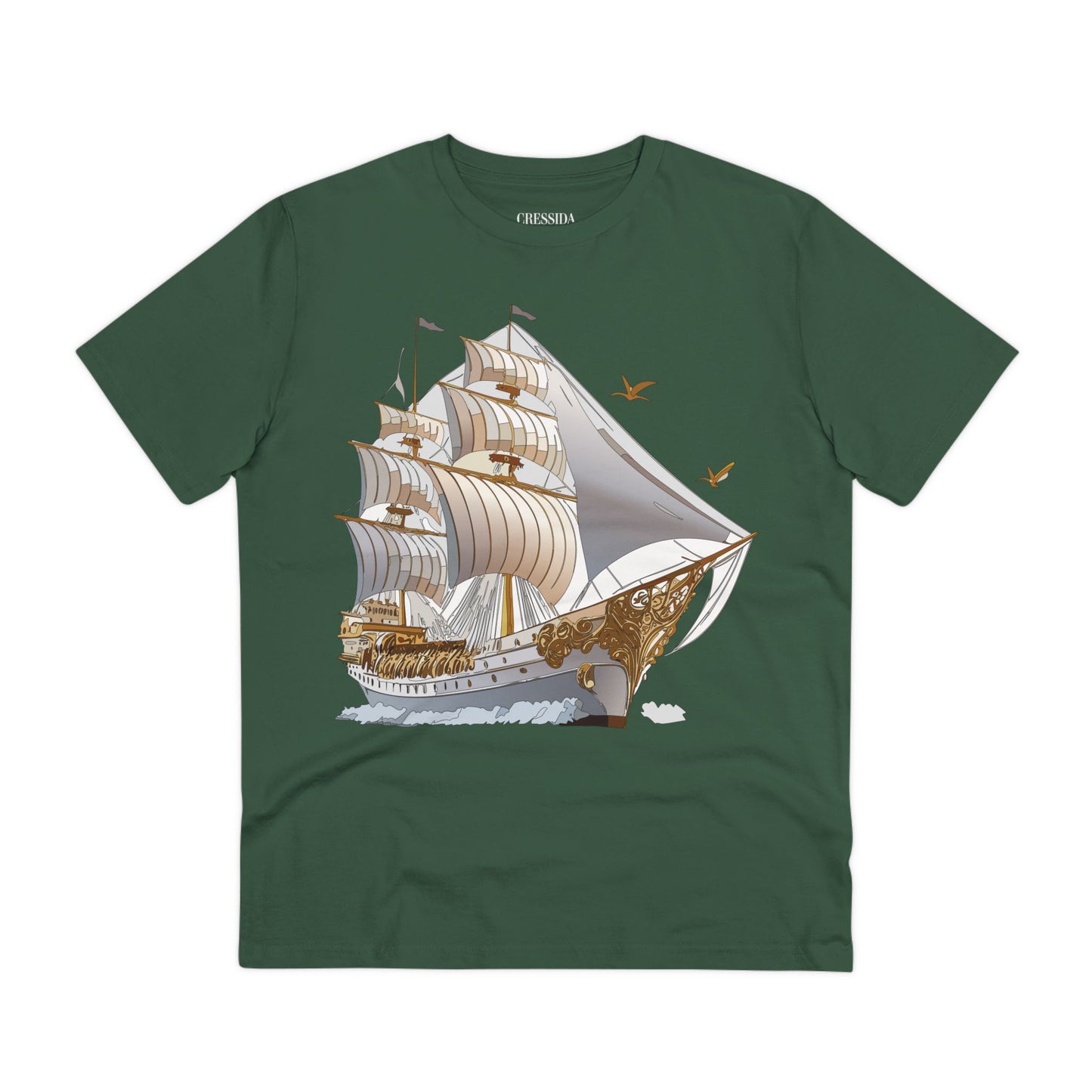 Organic T-shirt with Ship