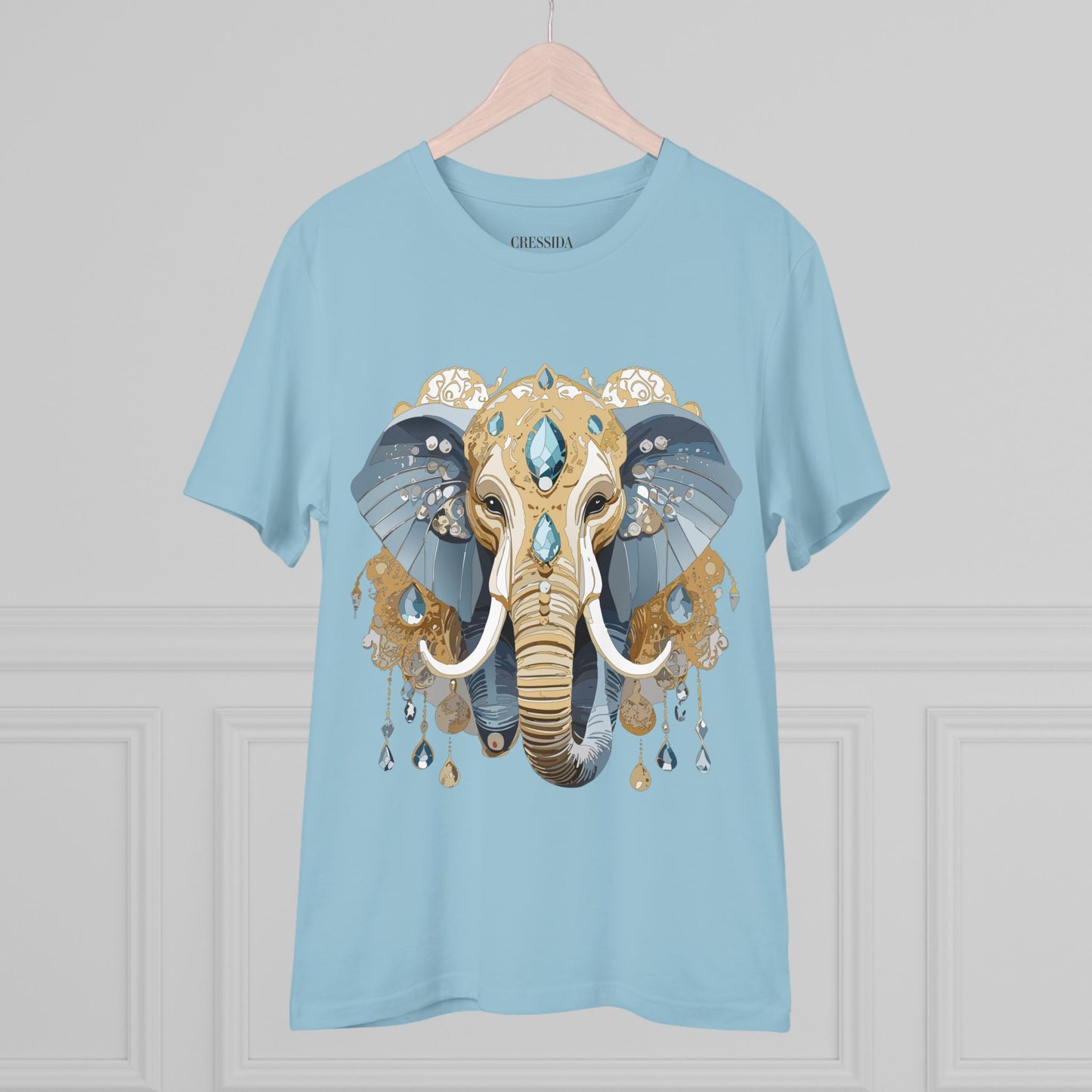 Organic T-shirt with Animals - Elephant