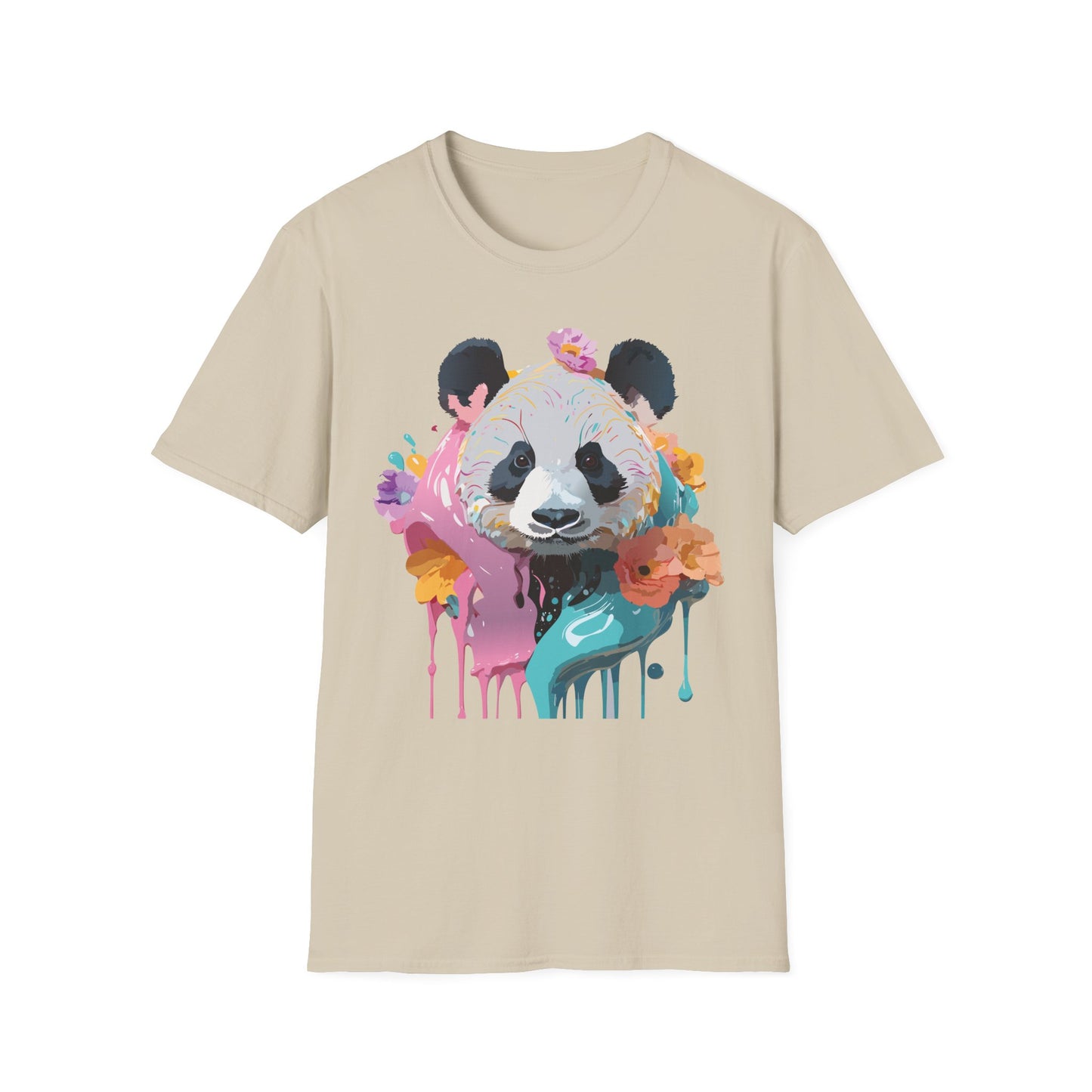 Panda Shirt, T Shirt with Panda, Animal Shirt, Tee Shirt with Animals